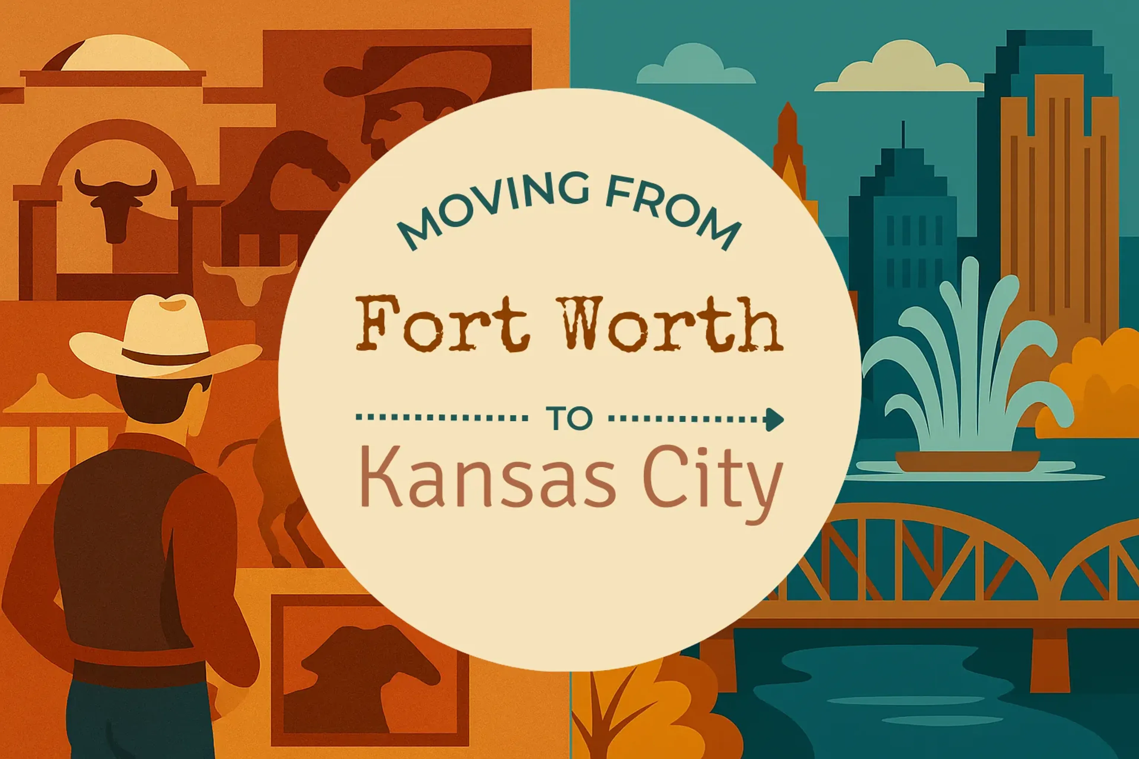 Side-by-side comparison of Fort Worth to Kansas City moving companies
