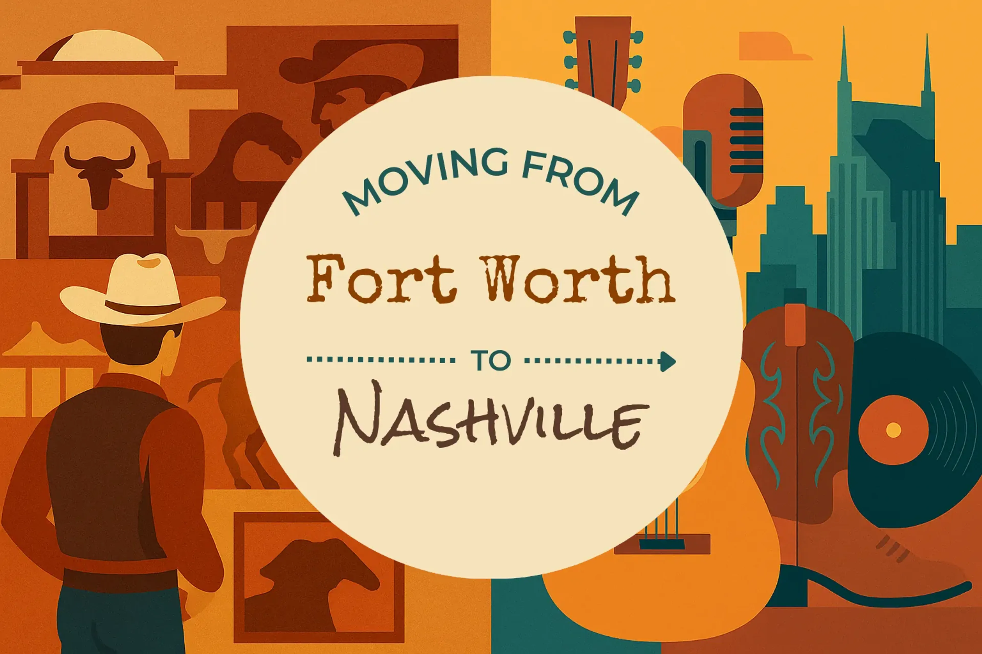 Side-by-side comparison of Fort Worth to Nashville moving companies