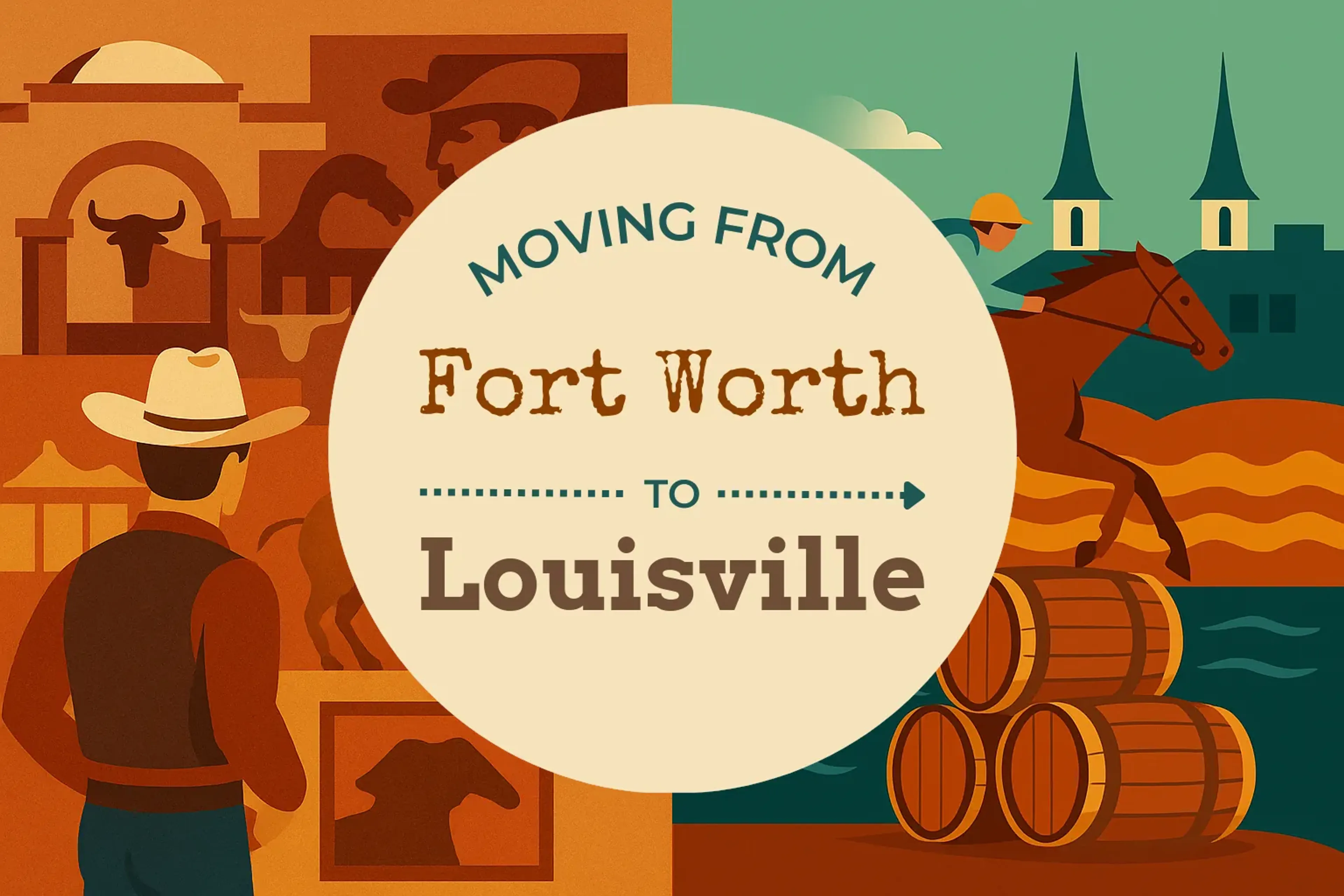 Side-by-side comparison of Fort Worth to Louisville moving companies