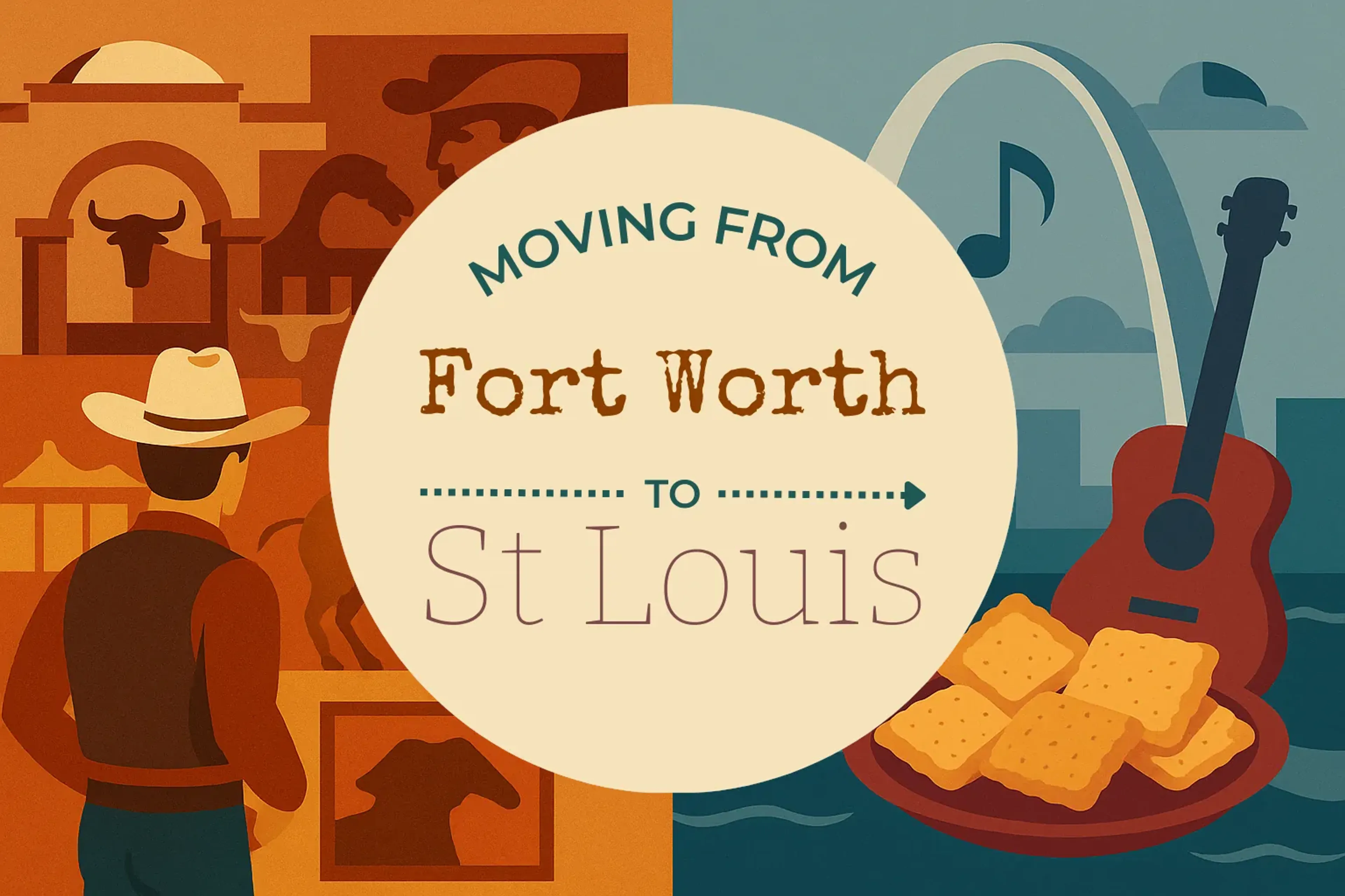 Side-by-side comparison of Fort Worth to St. Louis moving companies