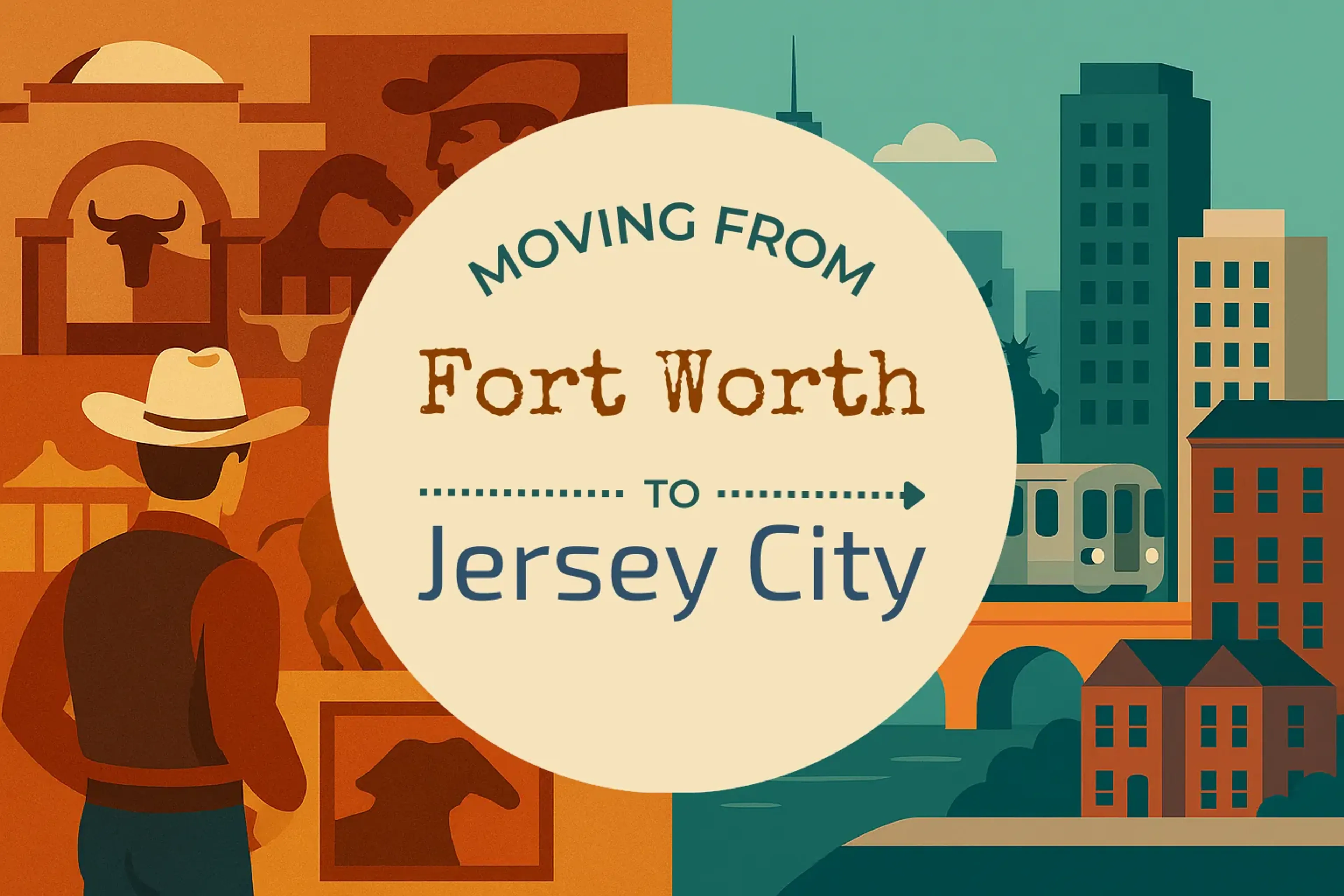 Side-by-side comparison of Fort Worth to Jersey City moving companies
