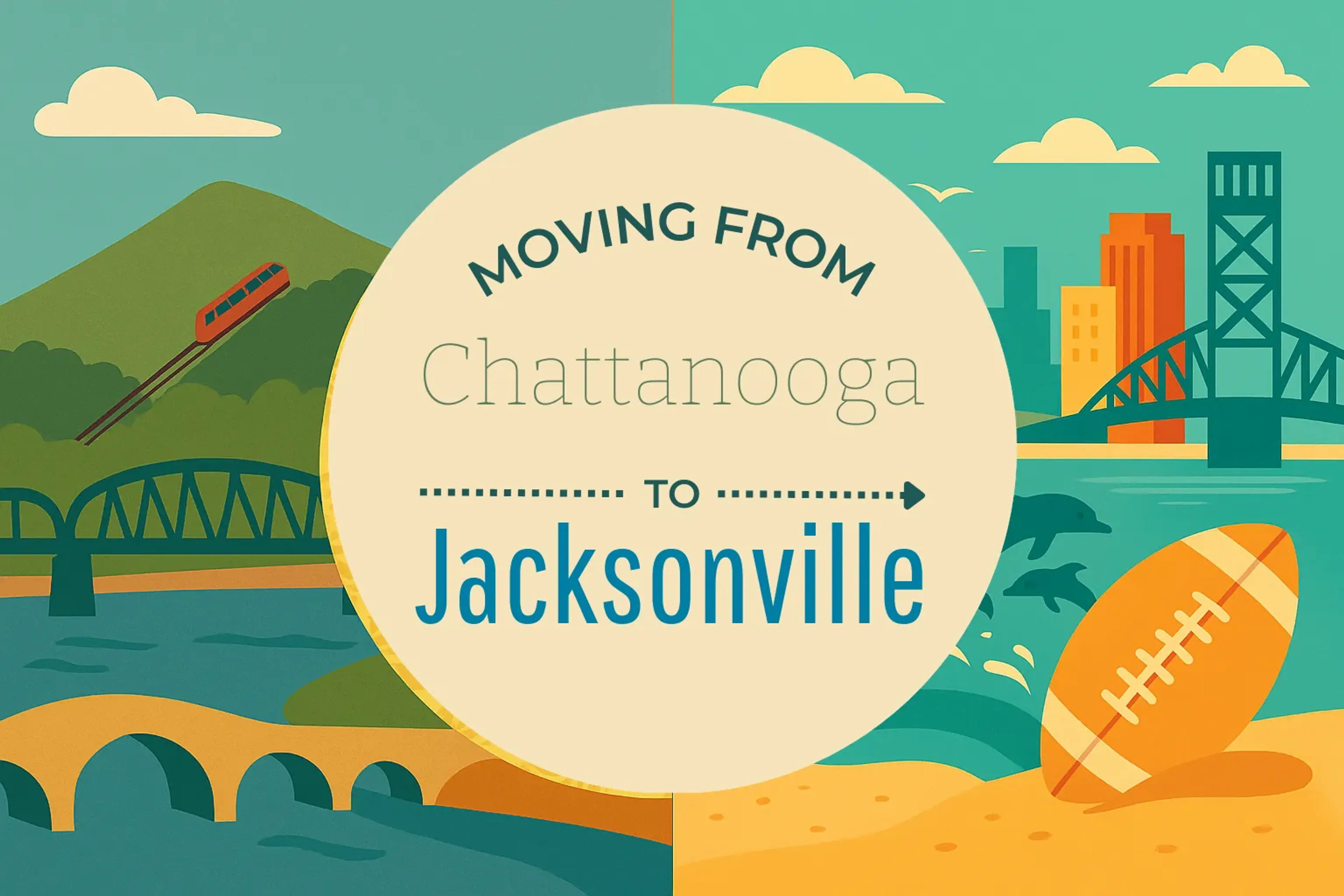 Side-by-side comparison of Chattanooga to Jacksonville moving companies