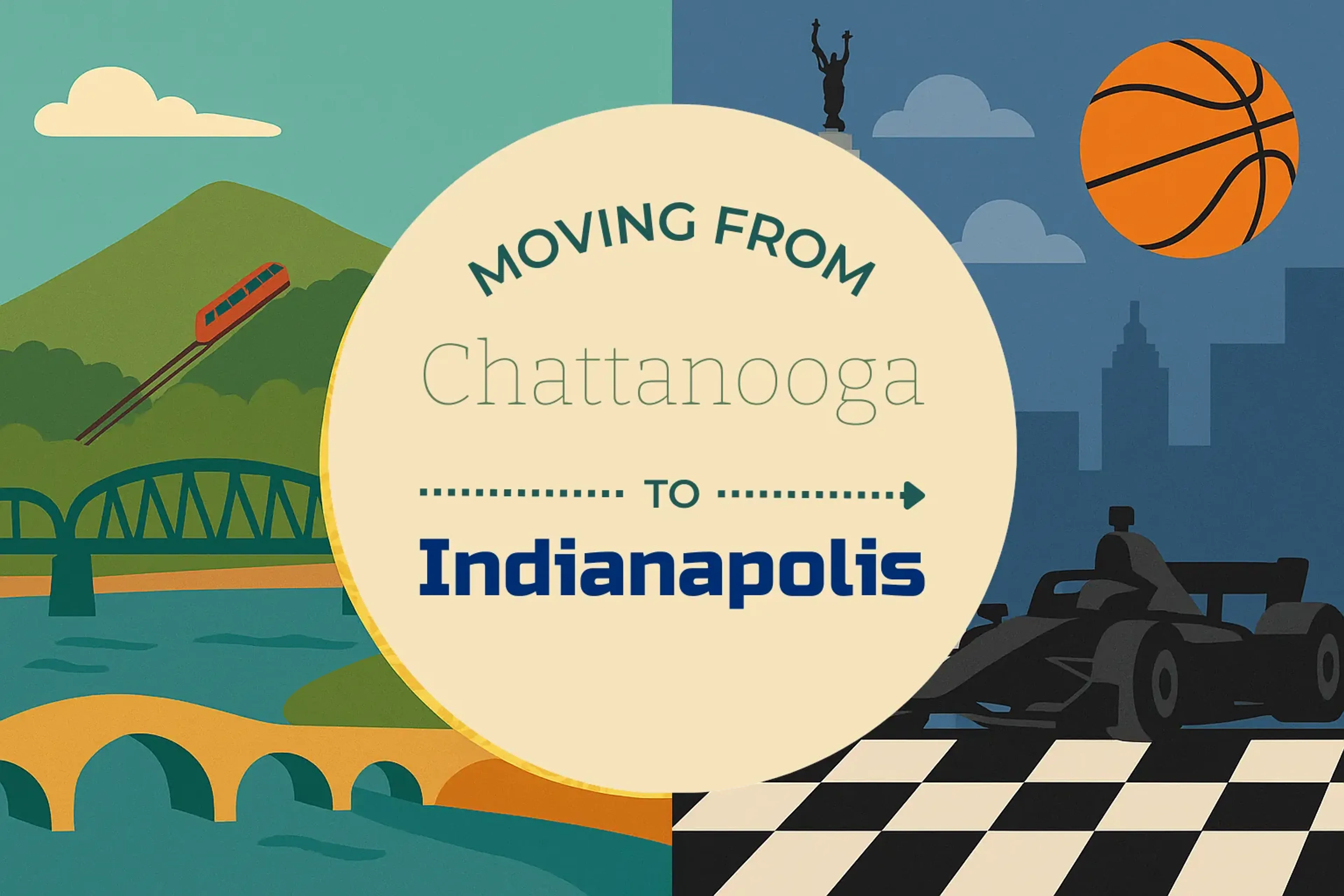 Side-by-side comparison of Chattanooga to Indianapolis moving companies