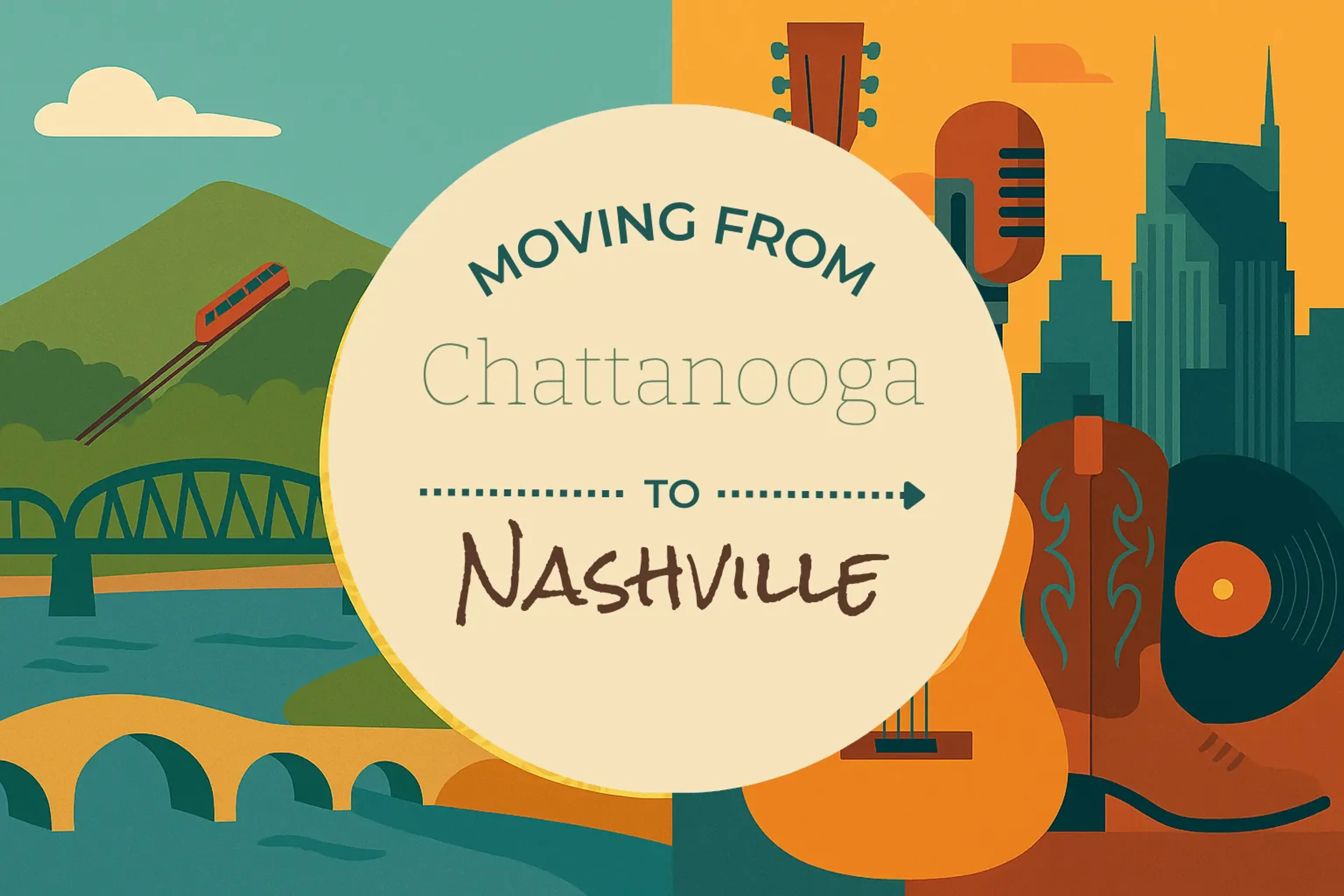 Side-by-side comparison of Chattanooga to Nashville moving companies