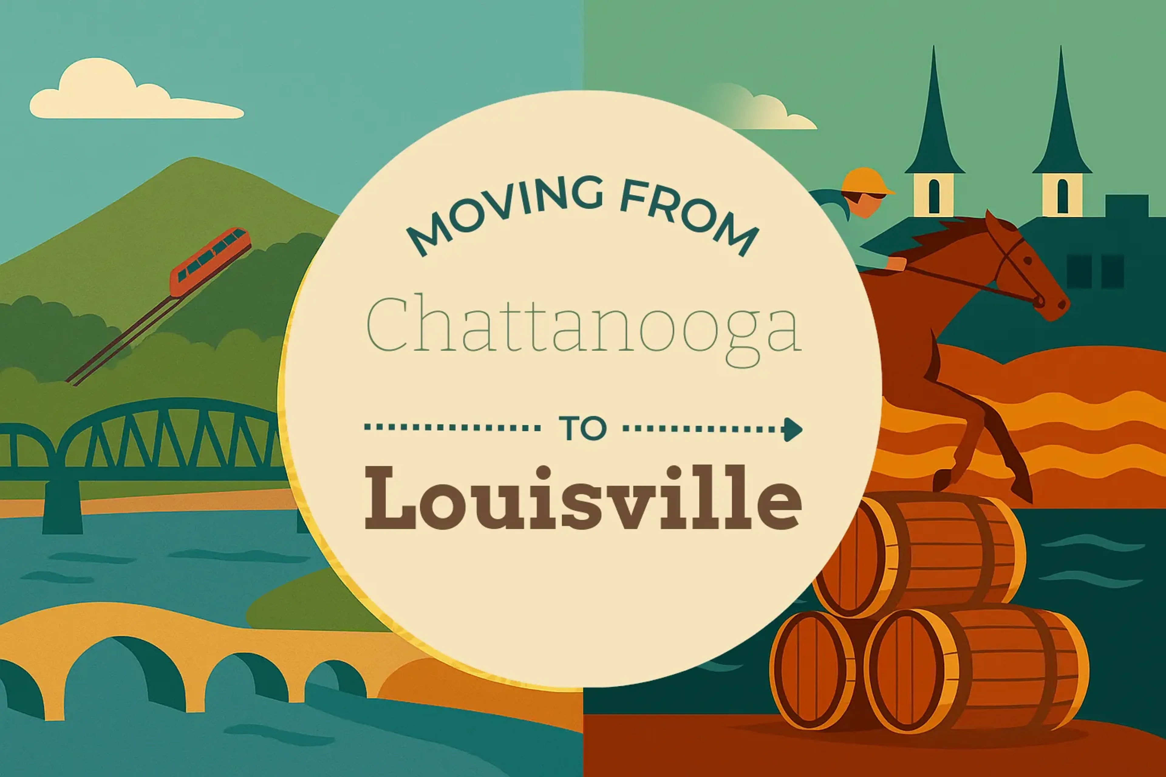 Side-by-side comparison of Chattanooga to Louisville moving companies