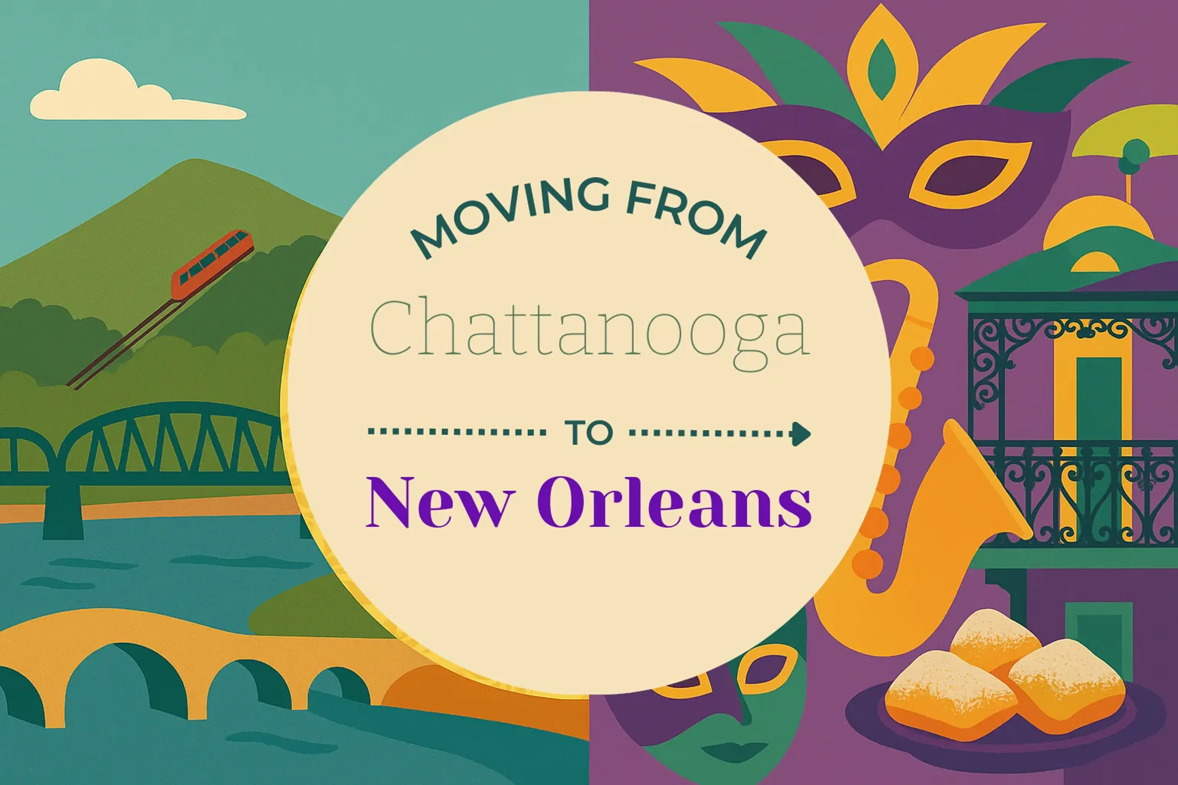Side-by-side comparison of Chattanooga to New Orleans moving companies