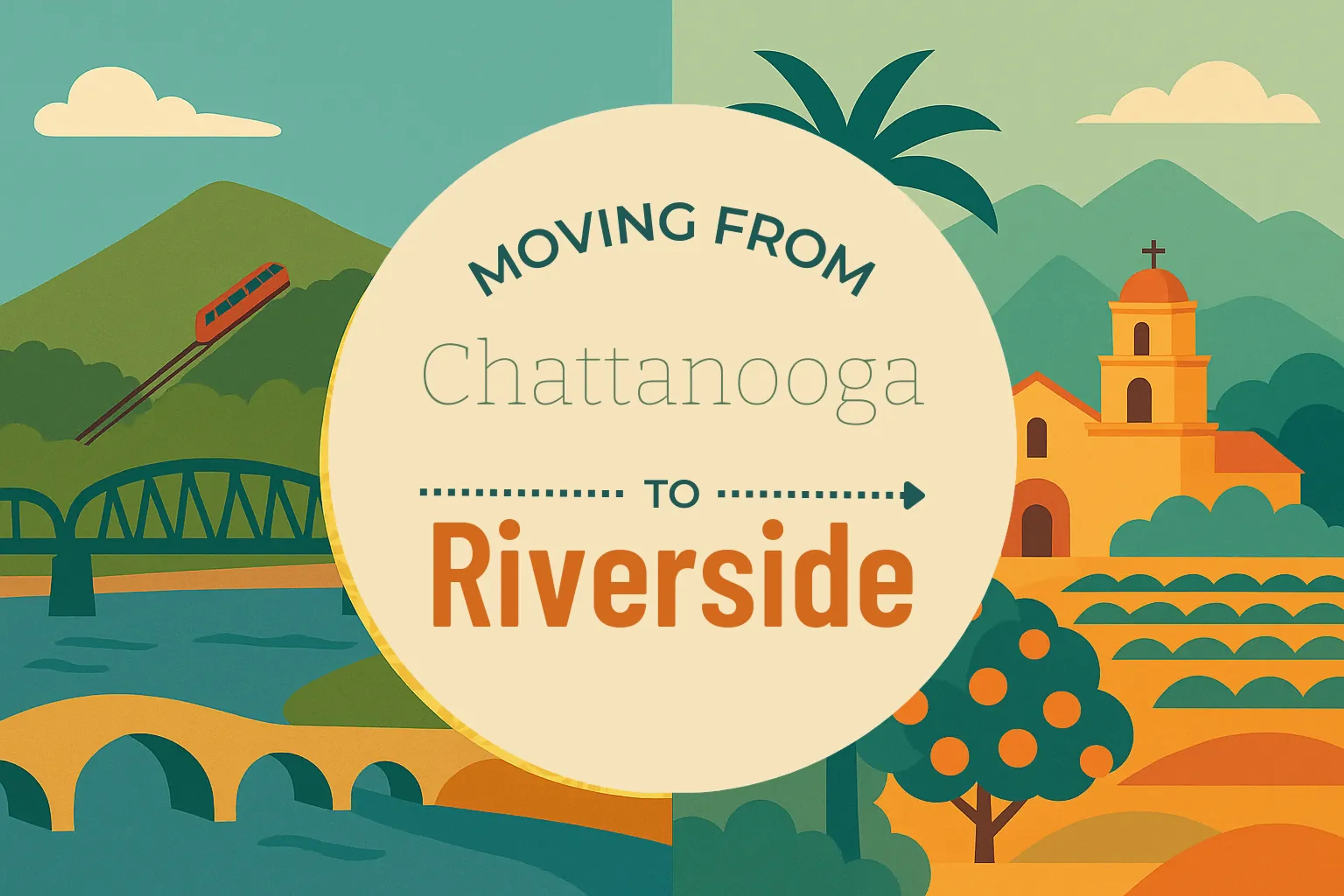 Side-by-side comparison of Chattanooga to Riverside moving companies