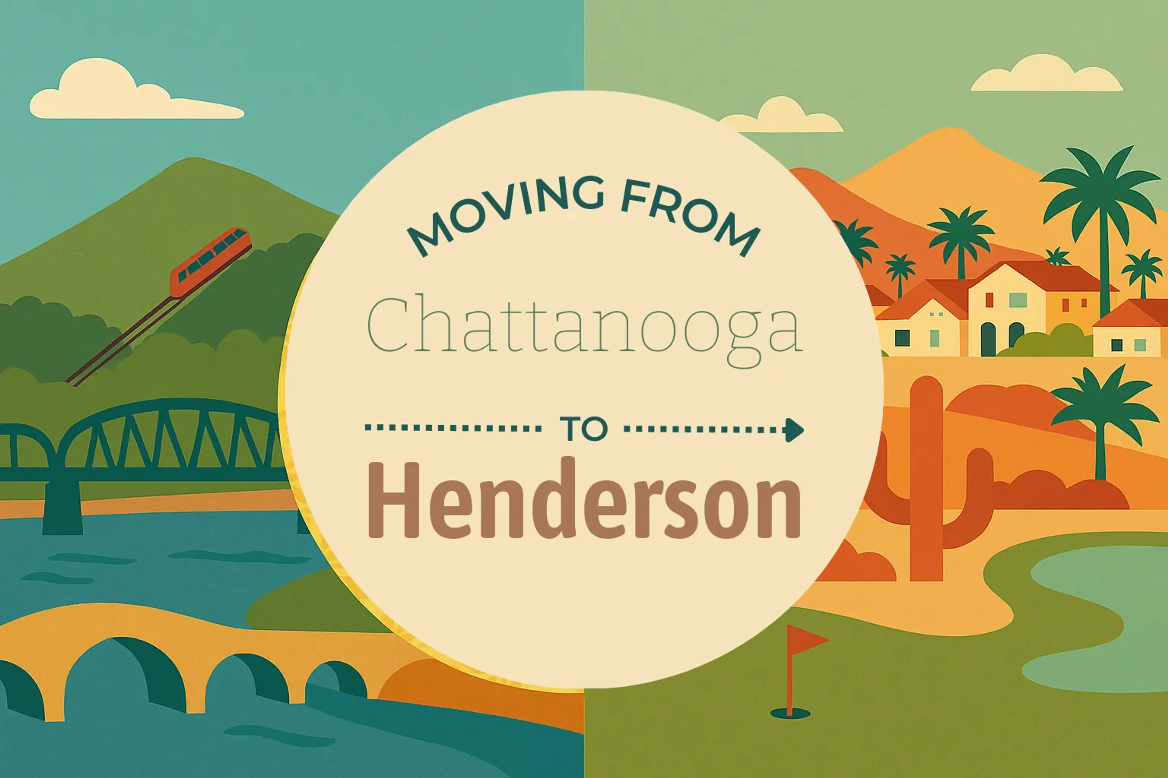 Side-by-side comparison of Chattanooga to Henderson moving companies