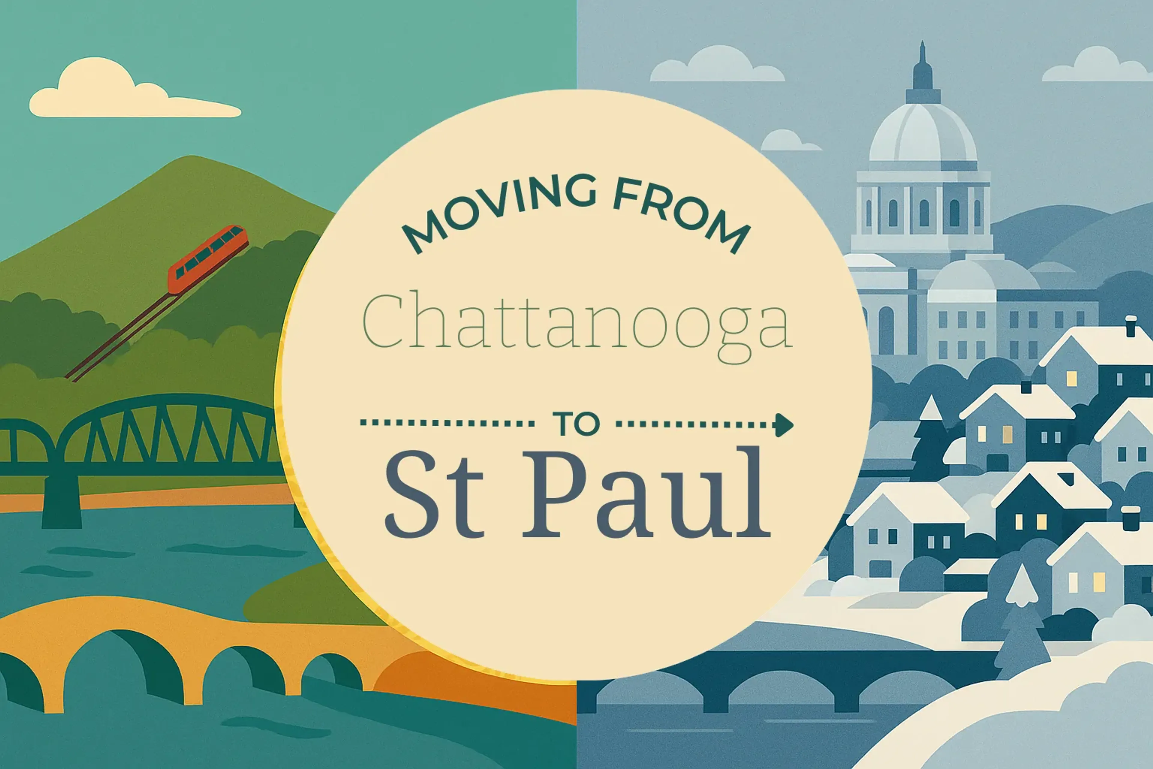 Side-by-side comparison of Chattanooga to St. Paul moving companies