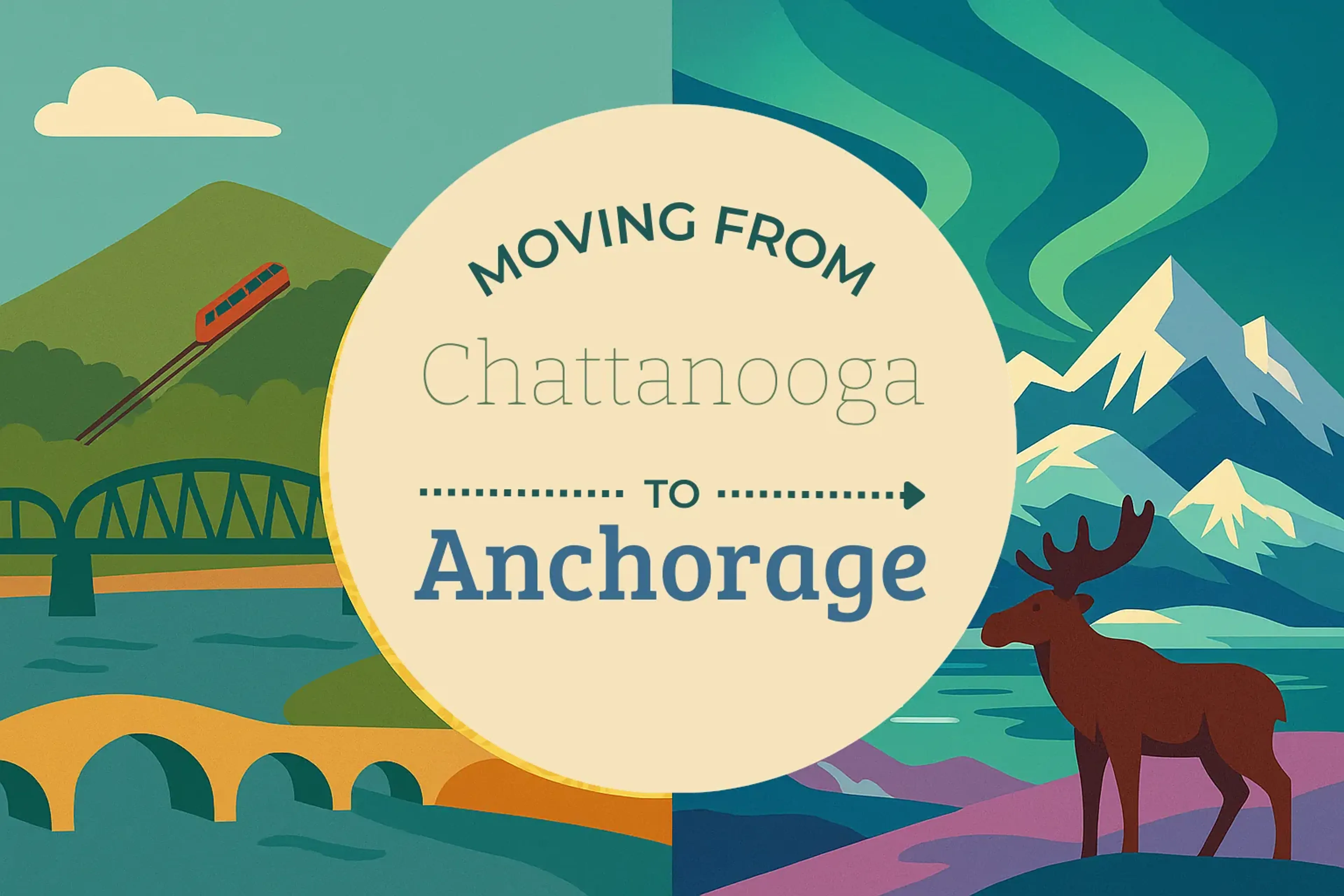 Side-by-side comparison of Chattanooga to Anchorage moving companies
