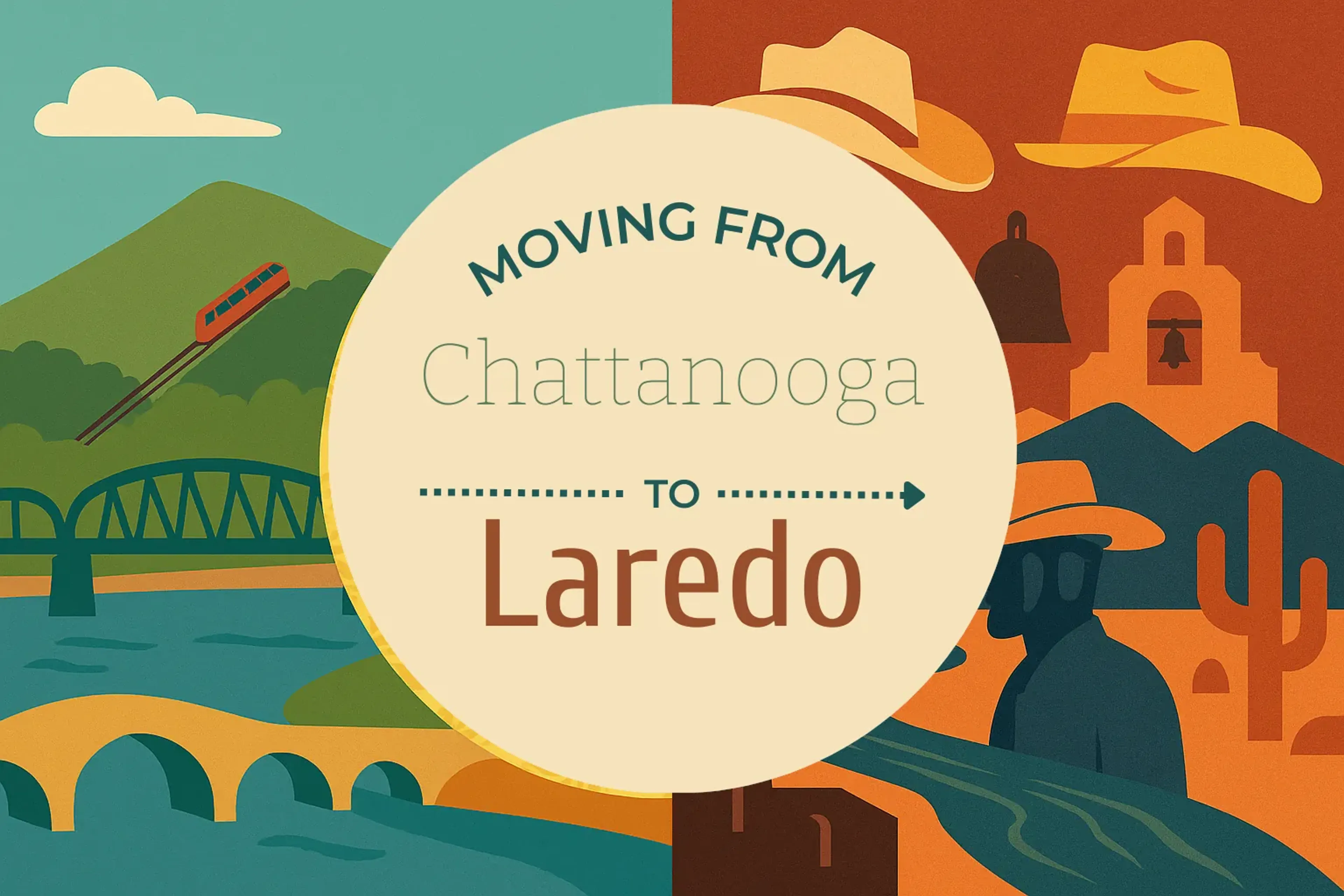 Side-by-side comparison of Chattanooga to Laredo moving companies