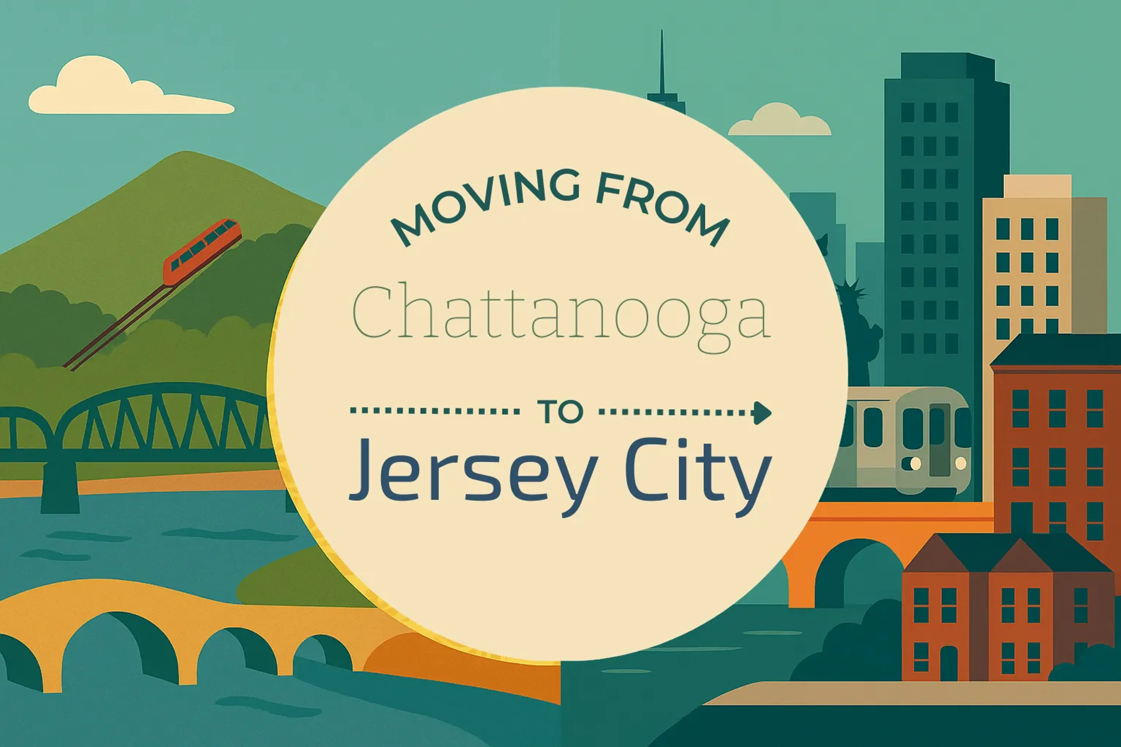 Side-by-side comparison of Chattanooga to Jersey City moving companies