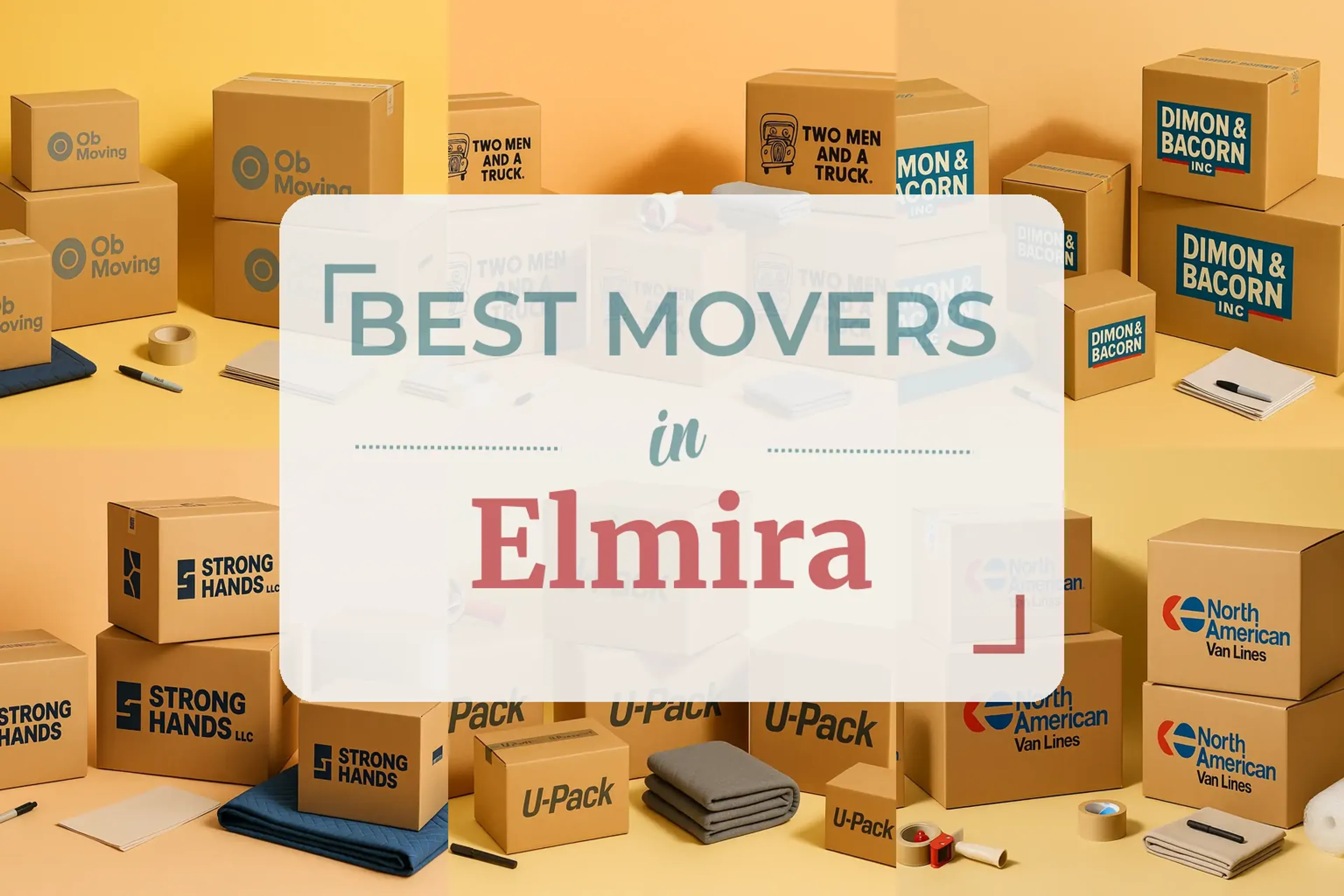 Side-by-side comparison of Elmira moving companies
