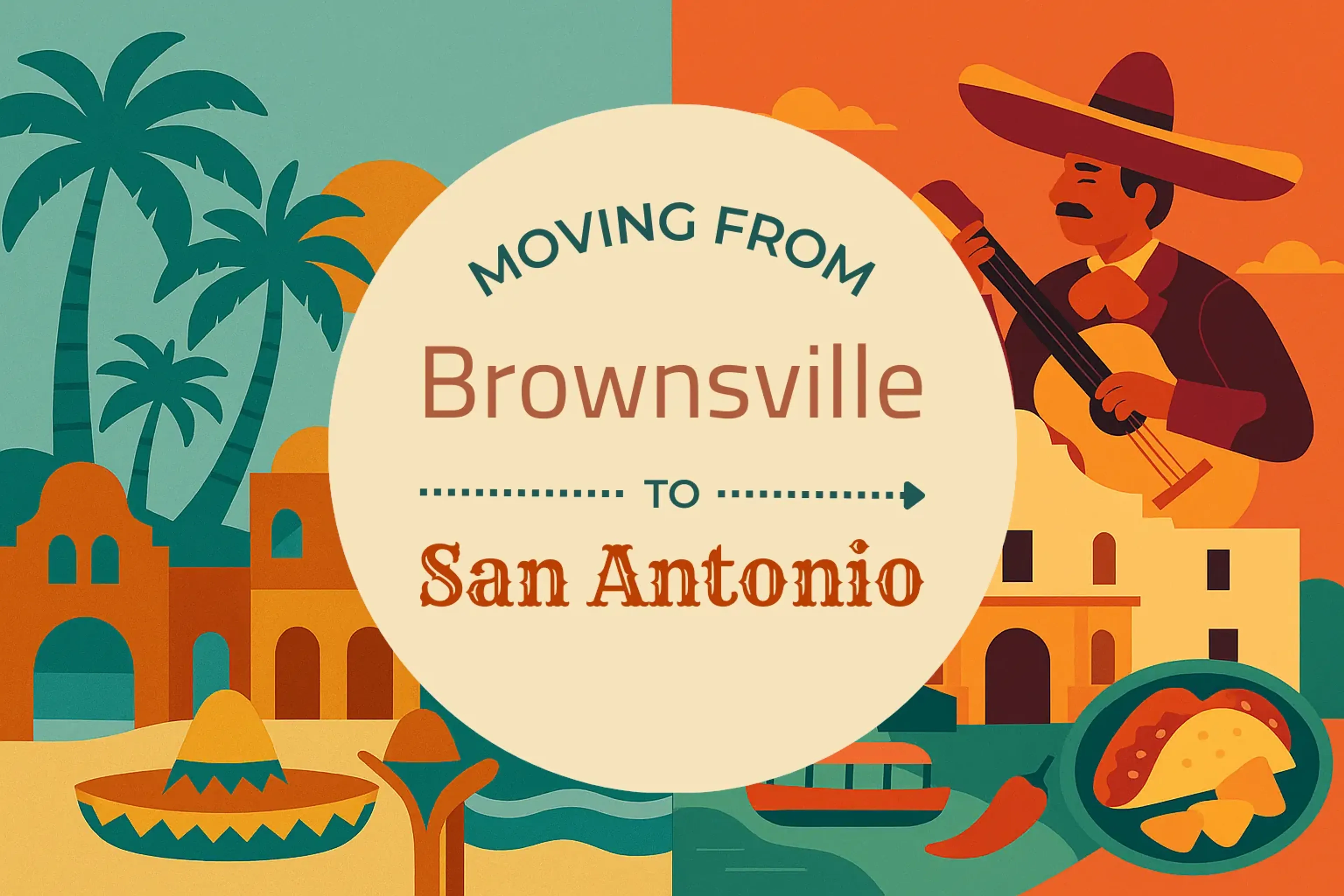 Side-by-side comparison of Brownsville to San Antonio moving companies