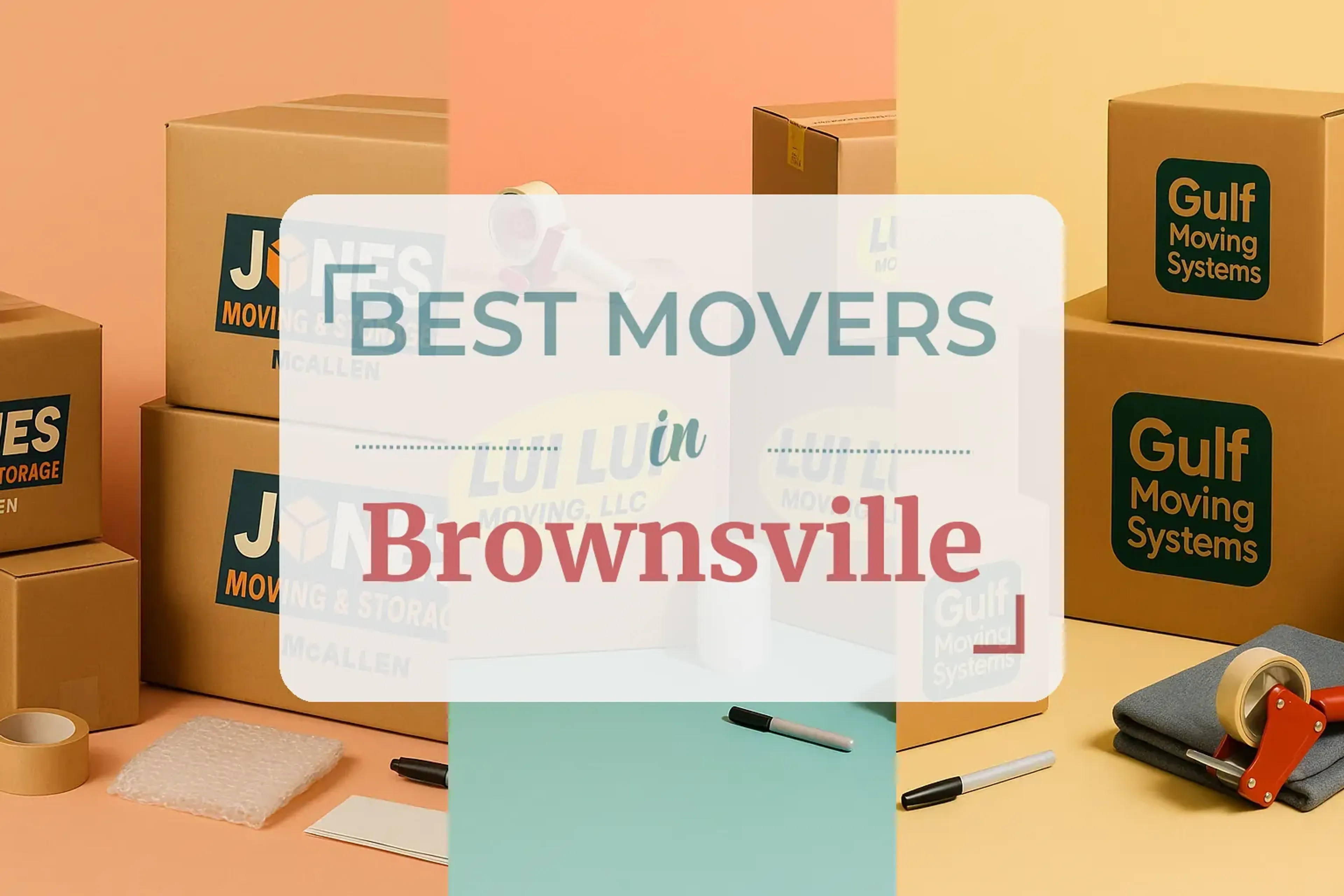 Side-by-side comparison of Brownsville moving companies