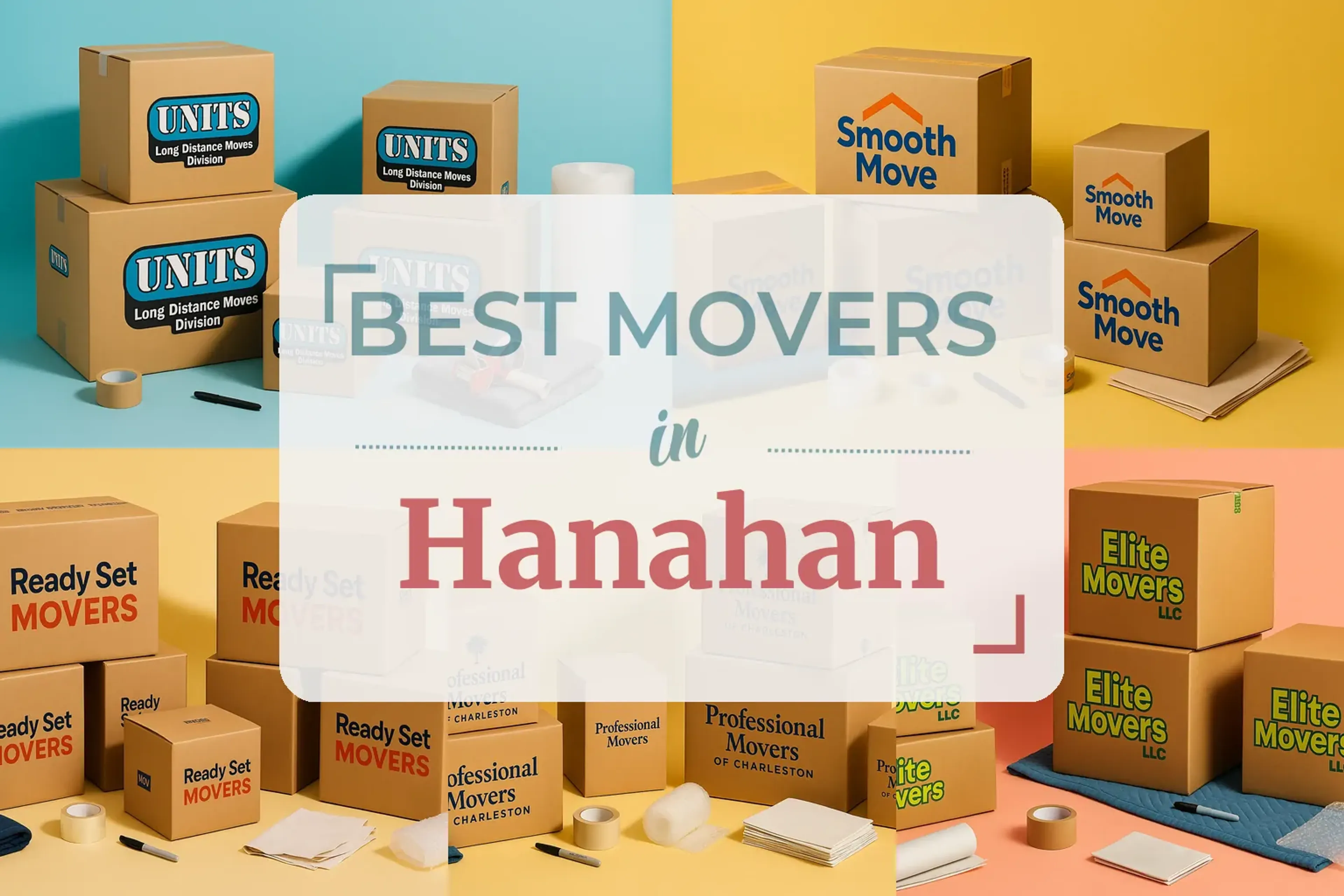 Side-by-side comparison of Hanahan moving companies