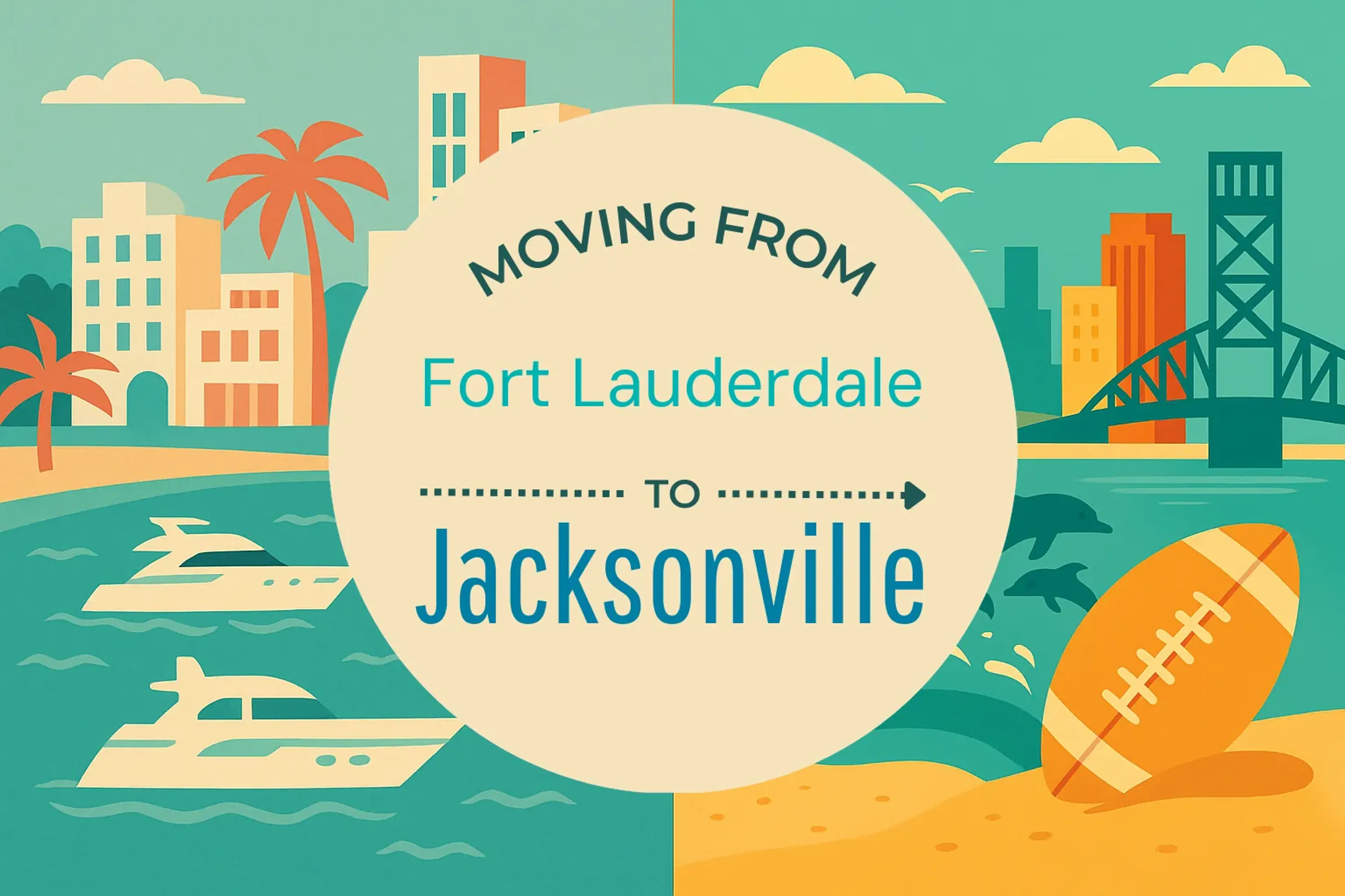 Side-by-side comparison of Fort Lauderdale to Jacksonville moving companies