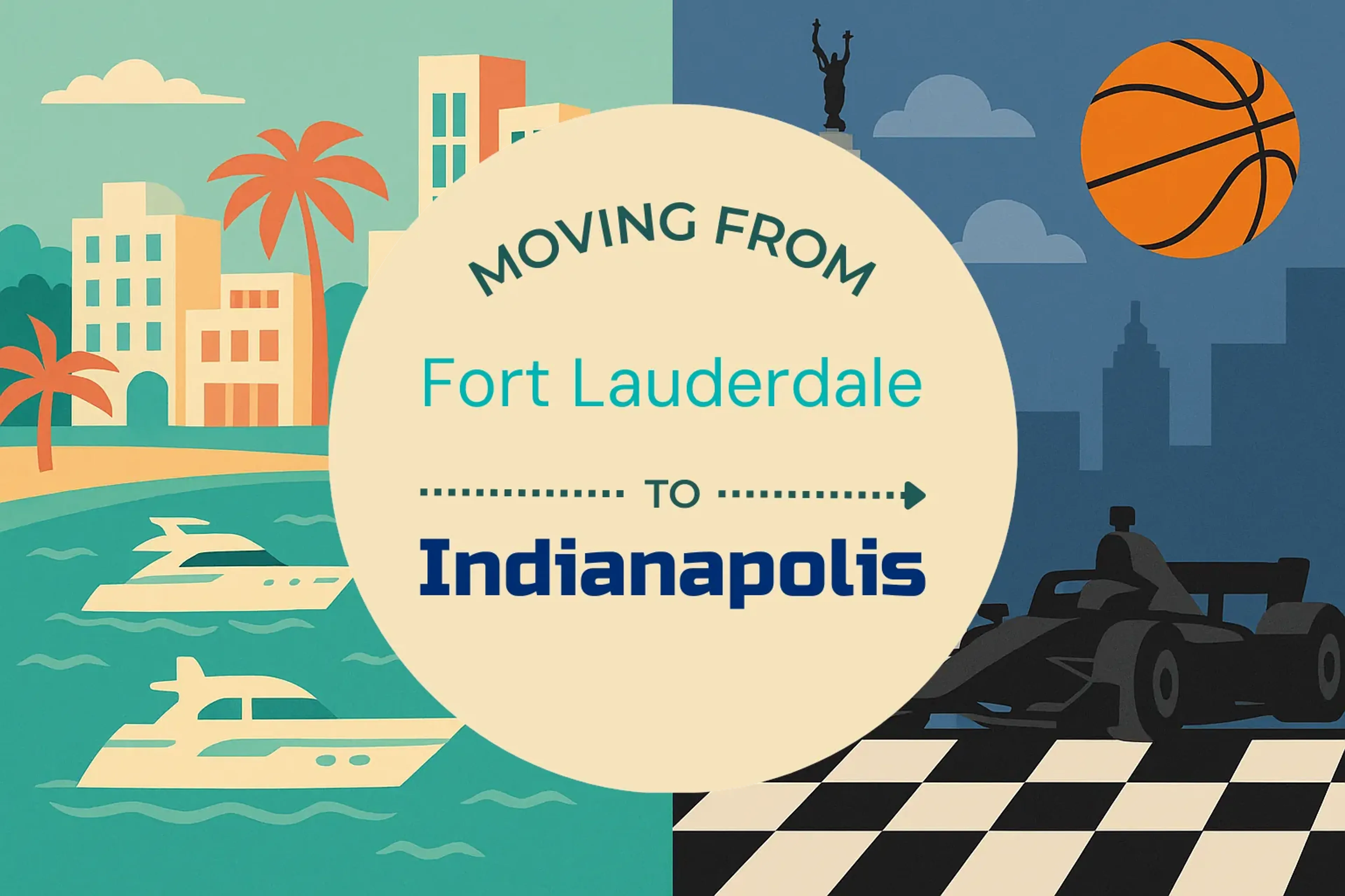 Side-by-side comparison of Fort Lauderdale to Indianapolis moving companies