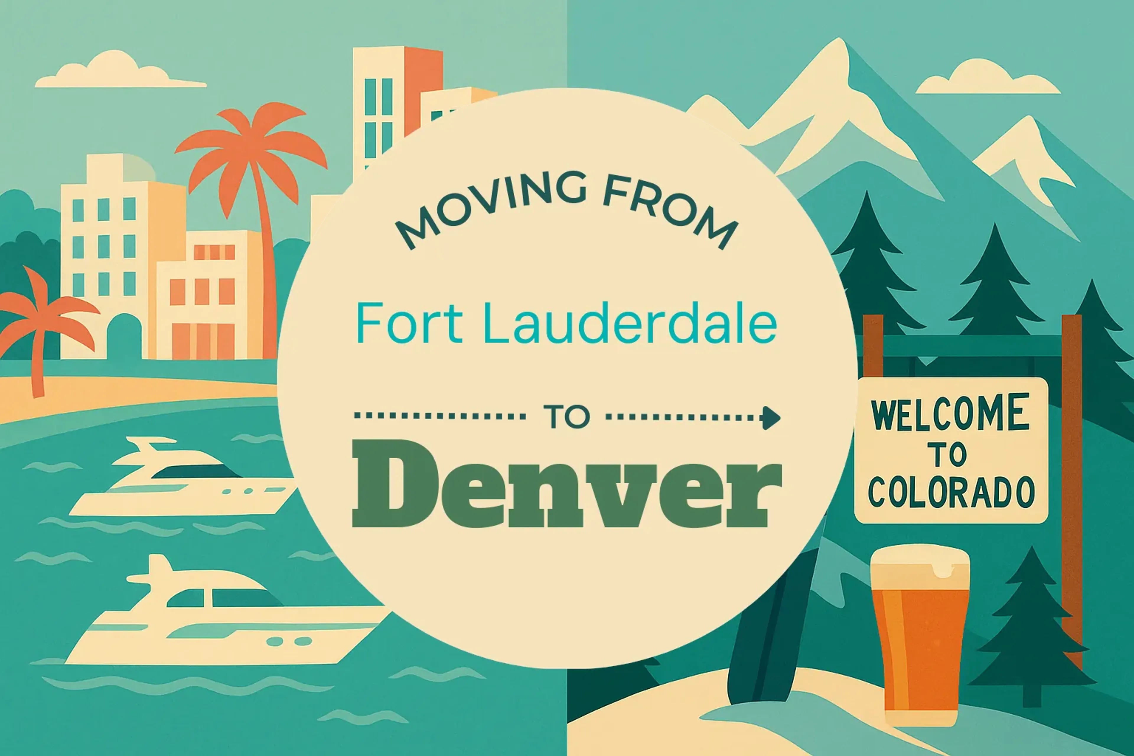 Side-by-side comparison of Fort Lauderdale to Denver moving companies