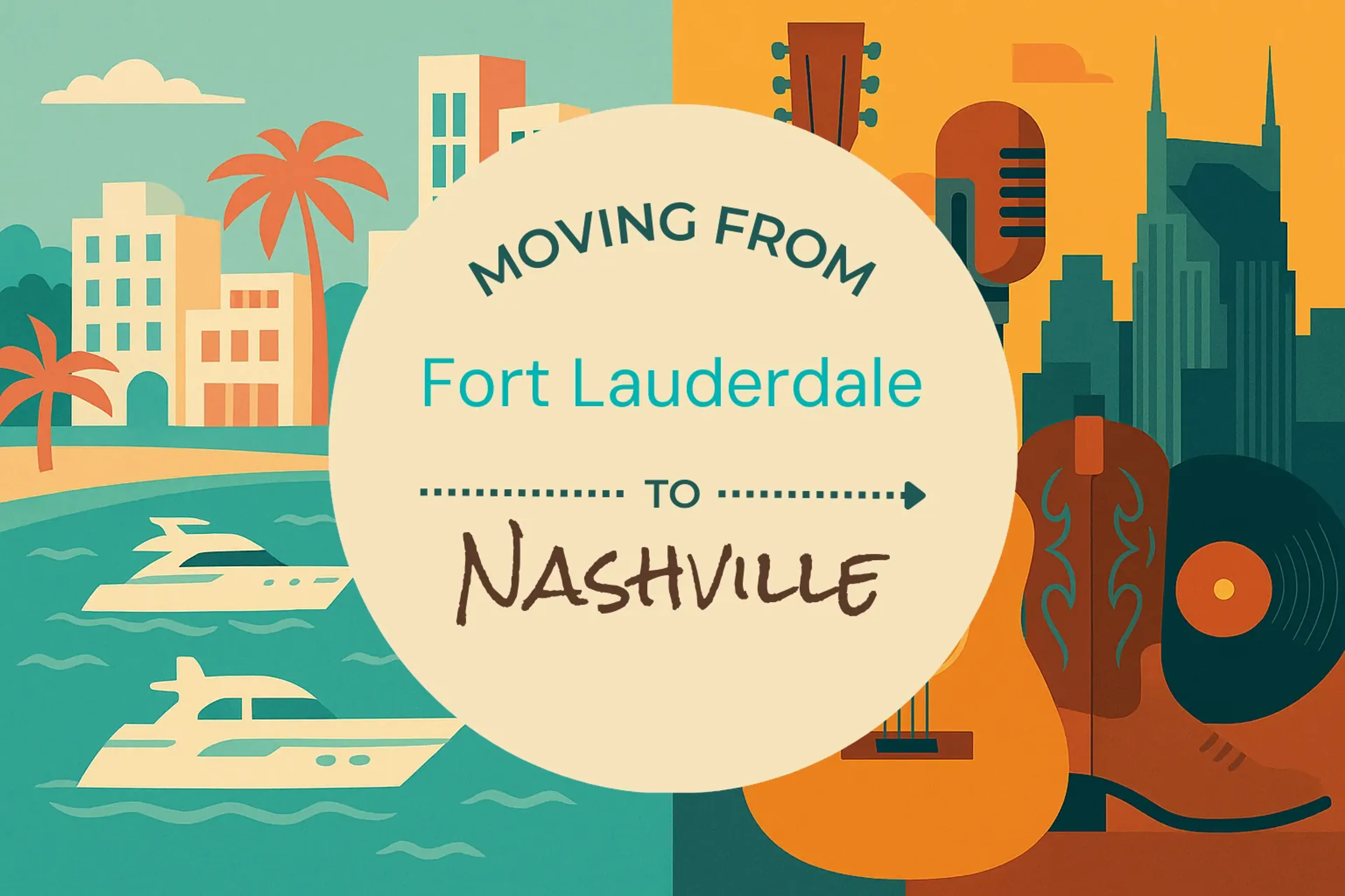 Side-by-side comparison of Fort Lauderdale to Nashville moving companies
