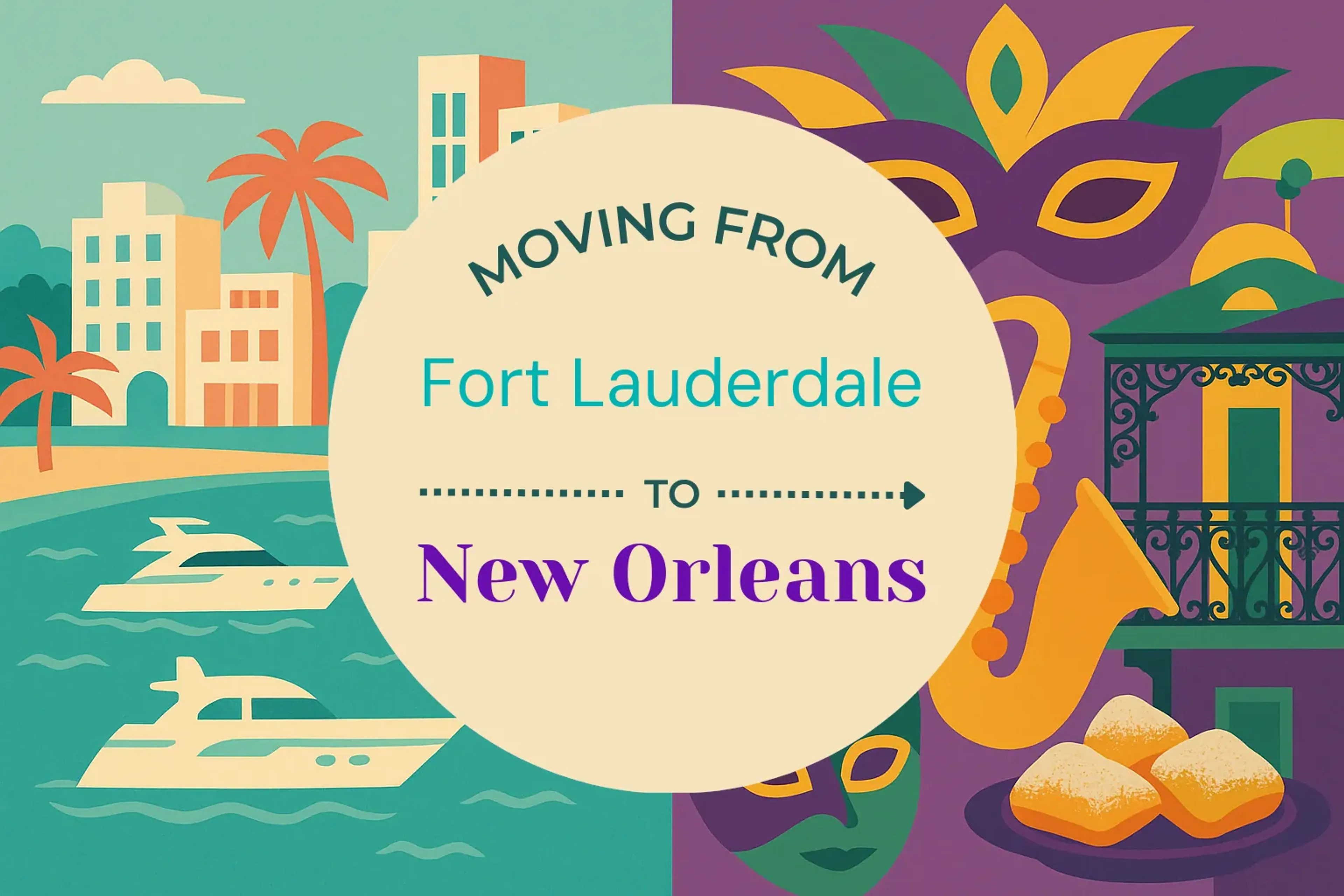 Side-by-side comparison of Fort Lauderdale to New Orleans moving companies