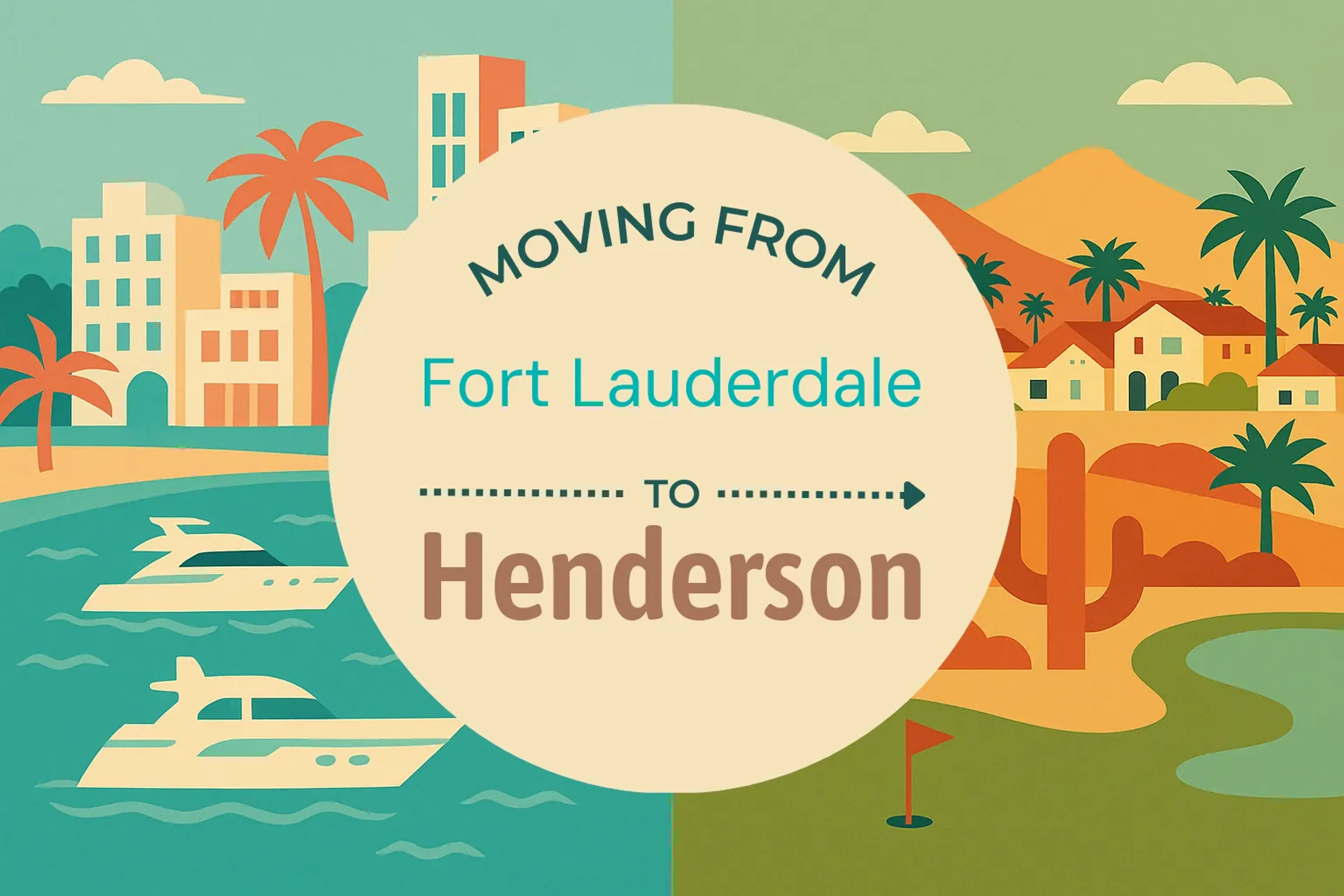 Side-by-side comparison of Fort Lauderdale to Henderson moving companies