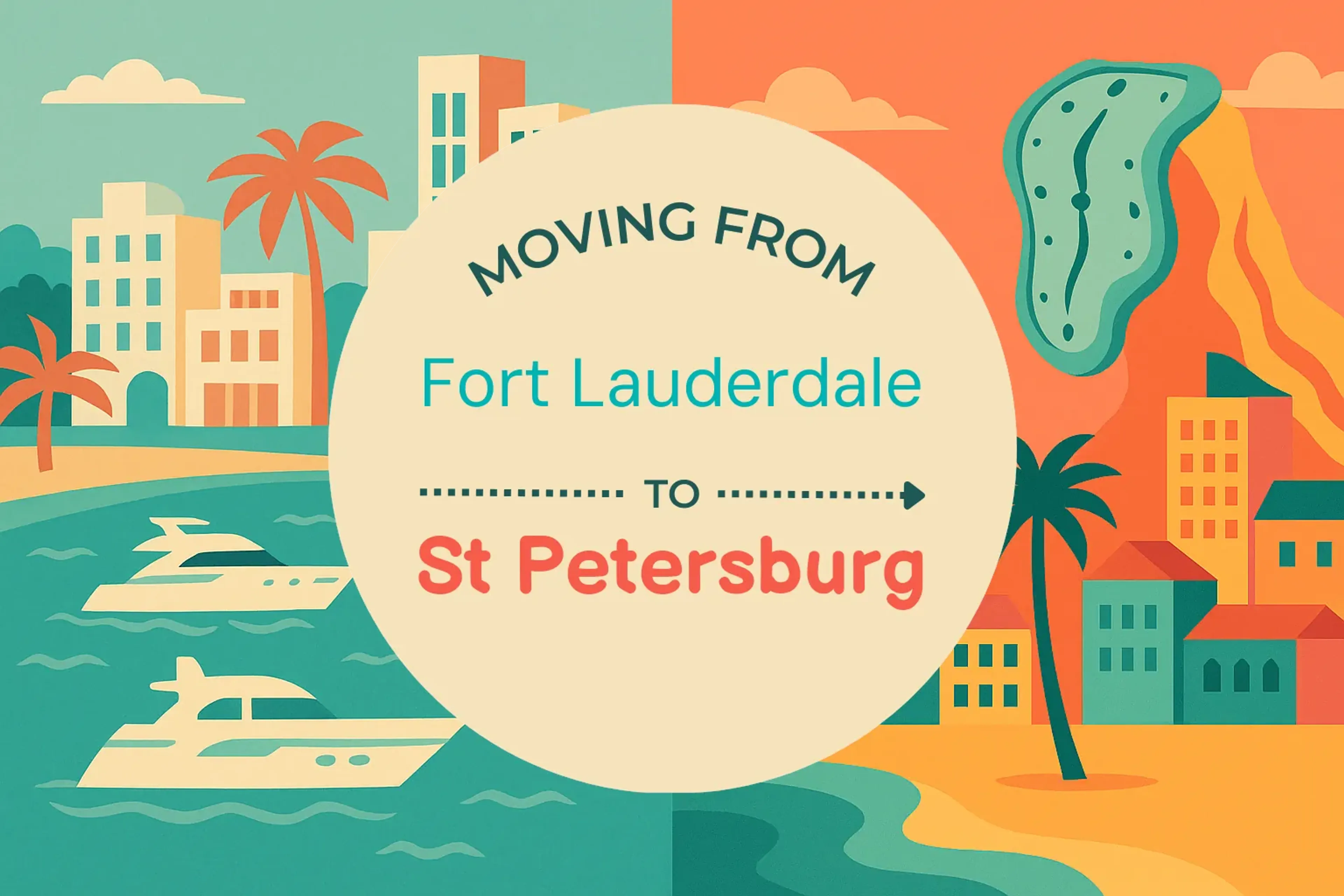 Side-by-side comparison of Fort Lauderdale to St. Petersburg moving companies