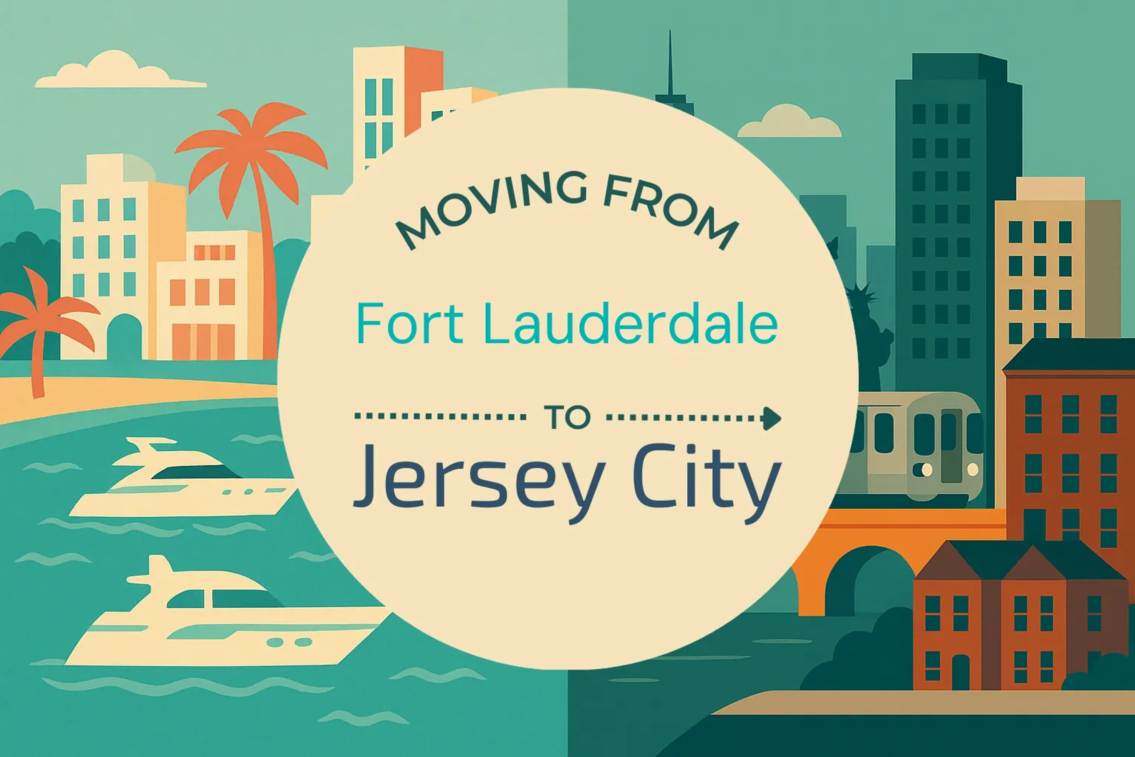 Side-by-side comparison of Fort Lauderdale to Jersey City moving companies