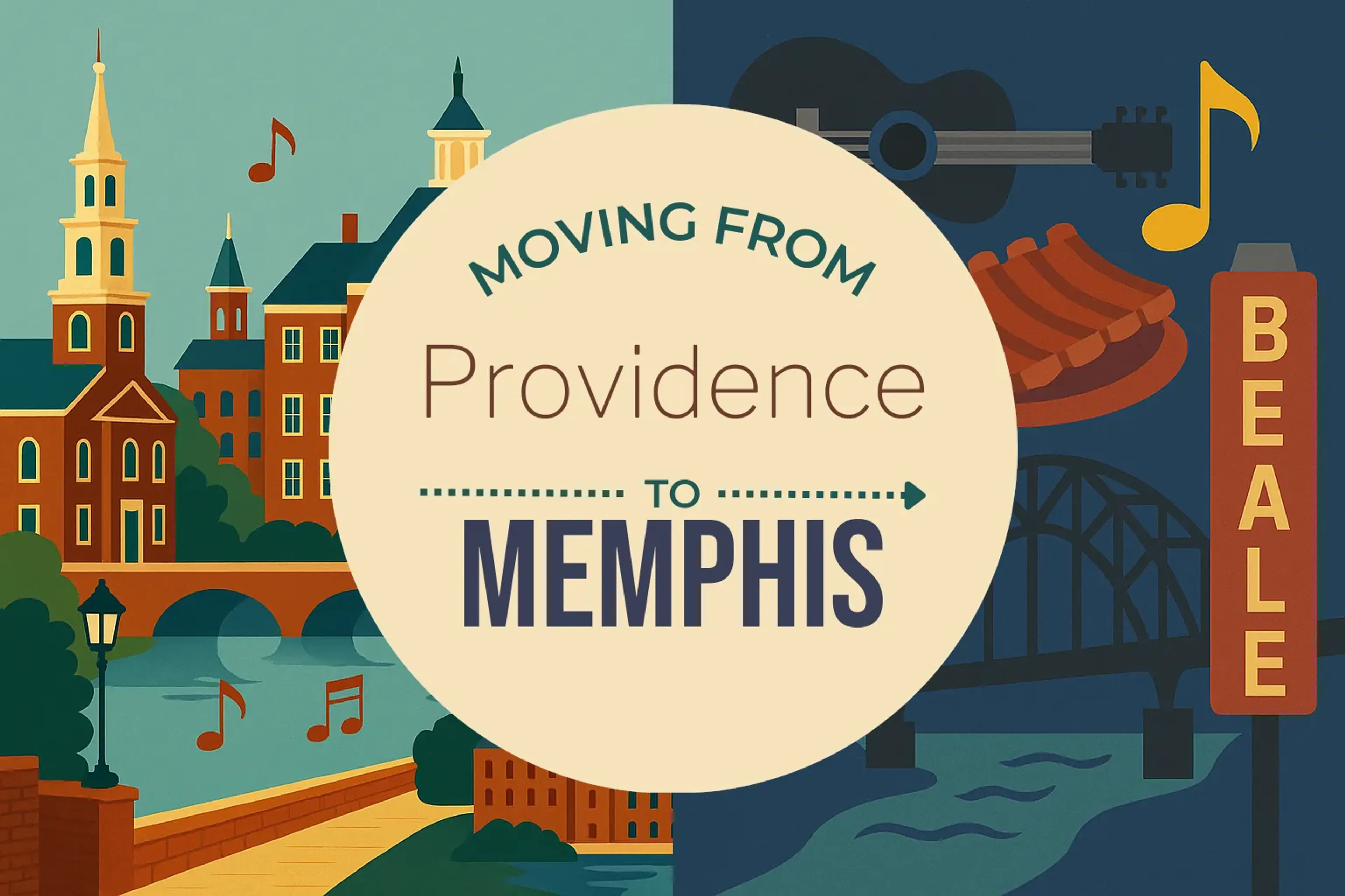 Side-by-side comparison of Providence to Memphis moving companies