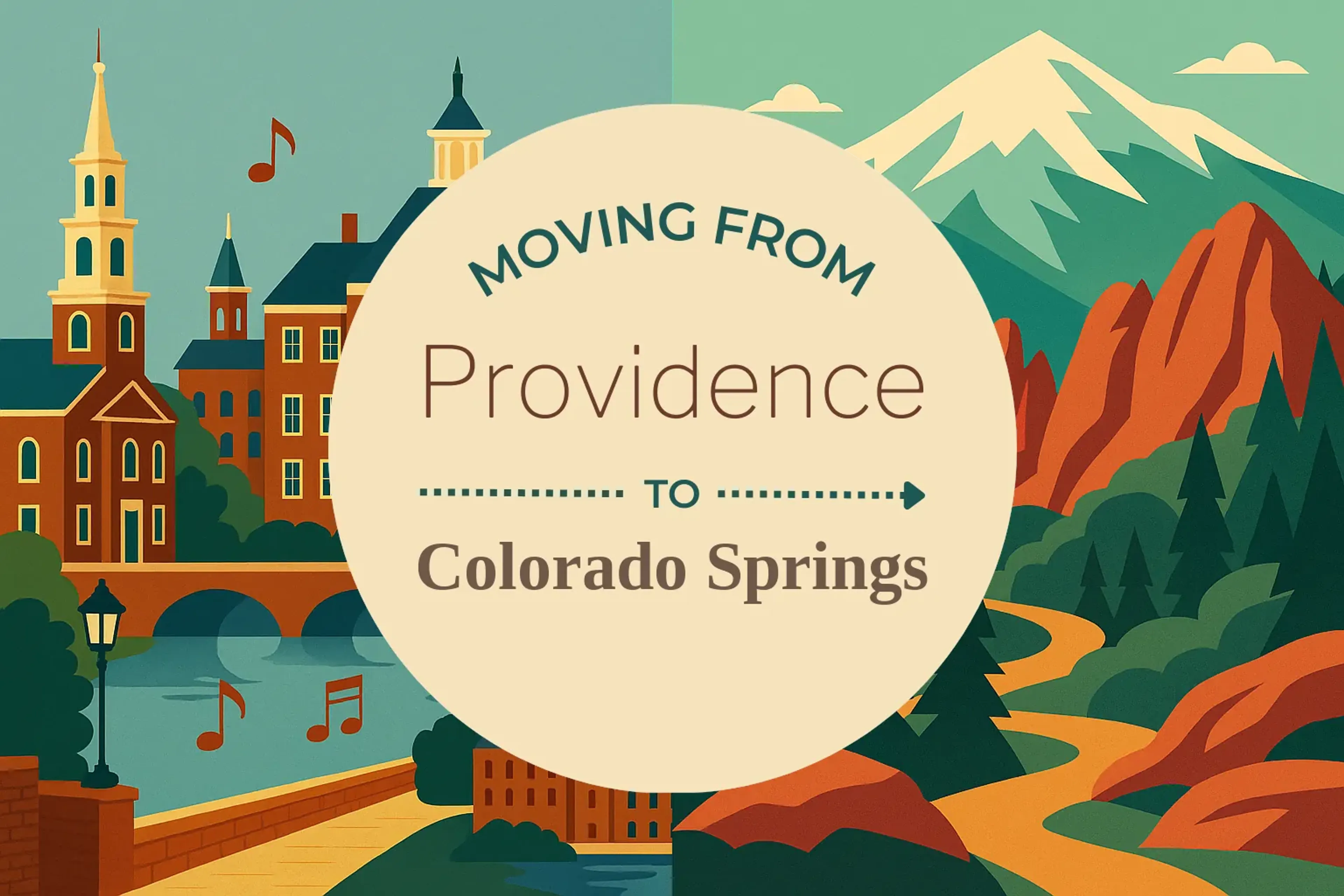 Side-by-side comparison of Providence to Colorado Springs moving companies