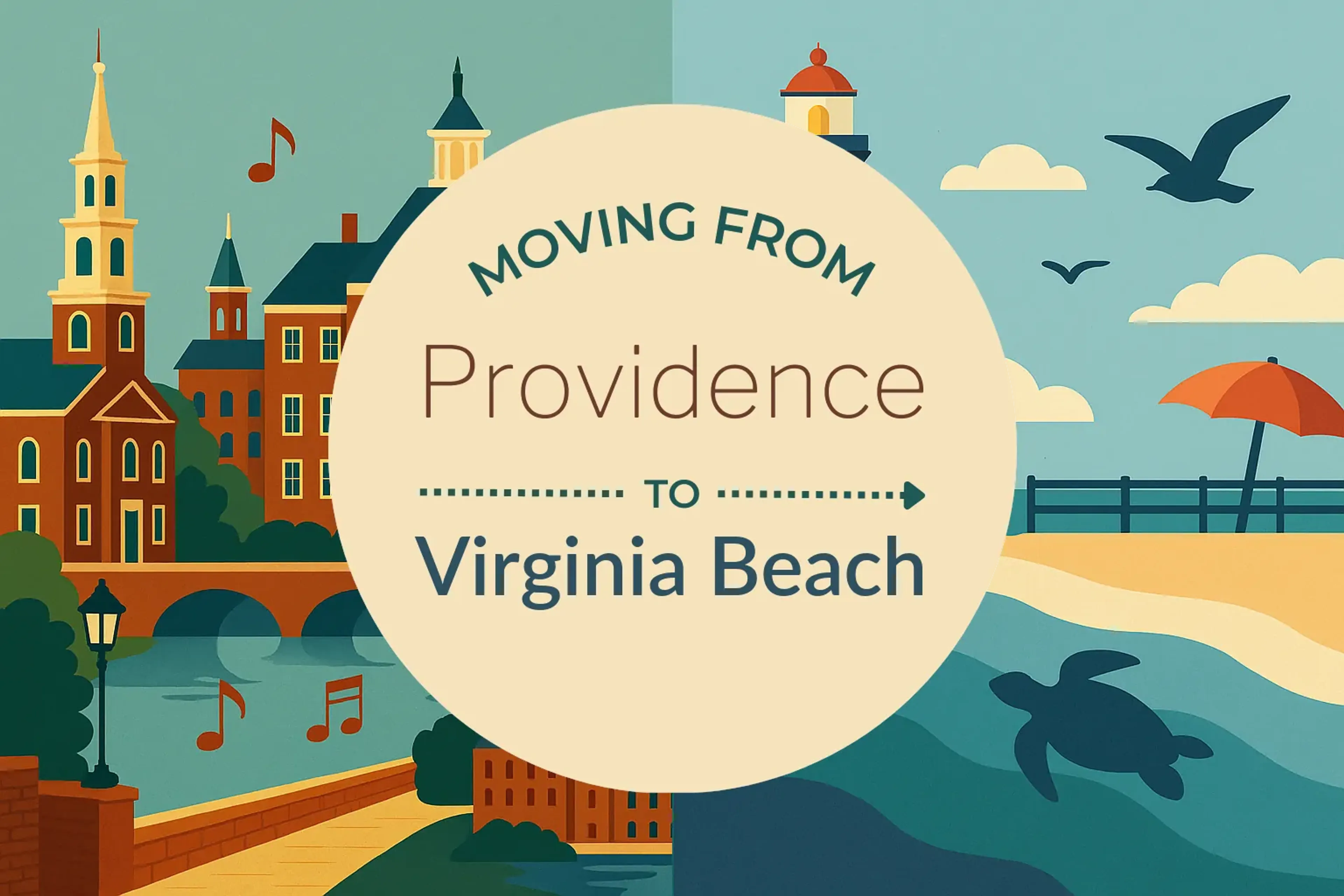 Side-by-side comparison of Providence to Virginia Beach moving companies