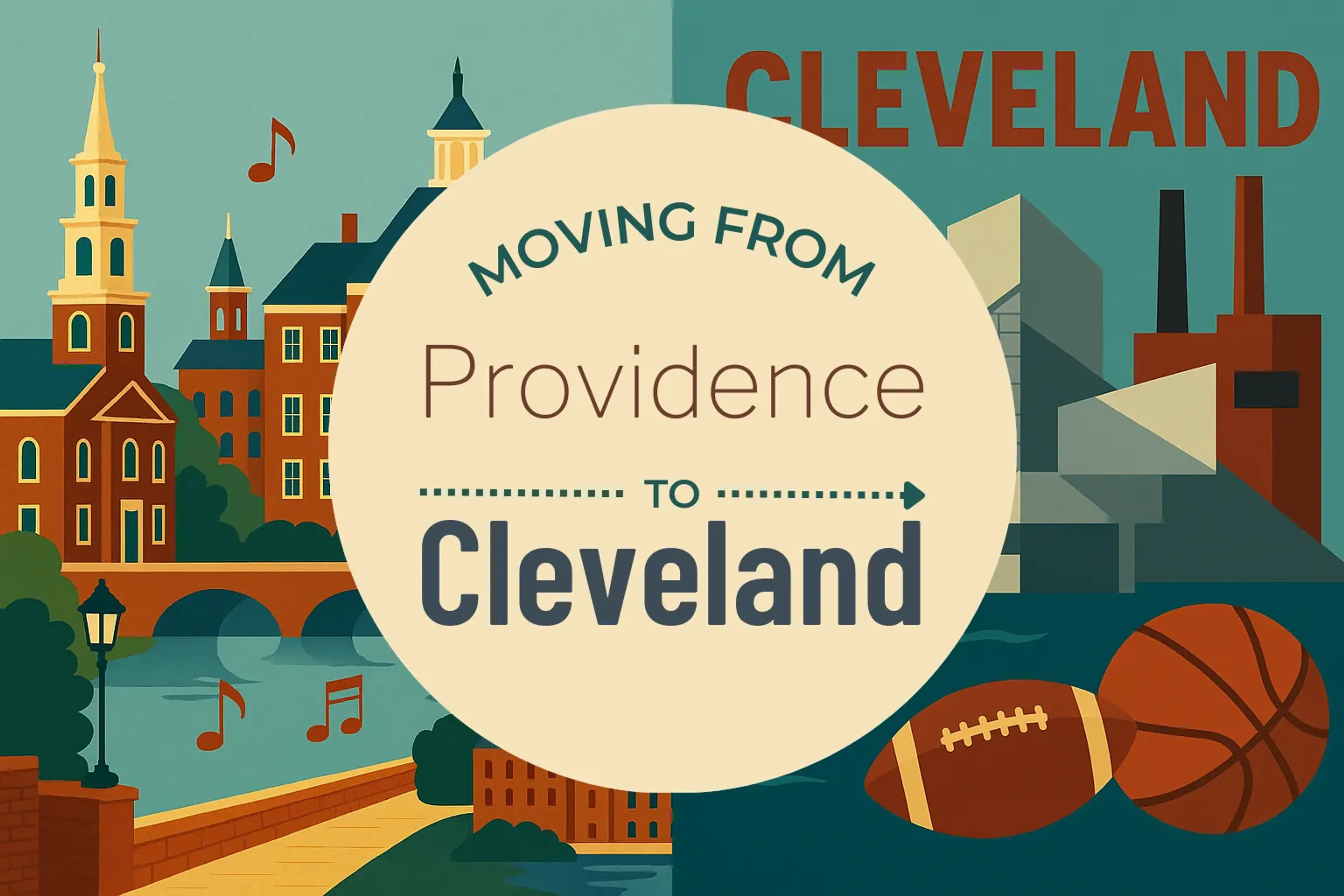 Side-by-side comparison of Providence to Cleveland moving companies