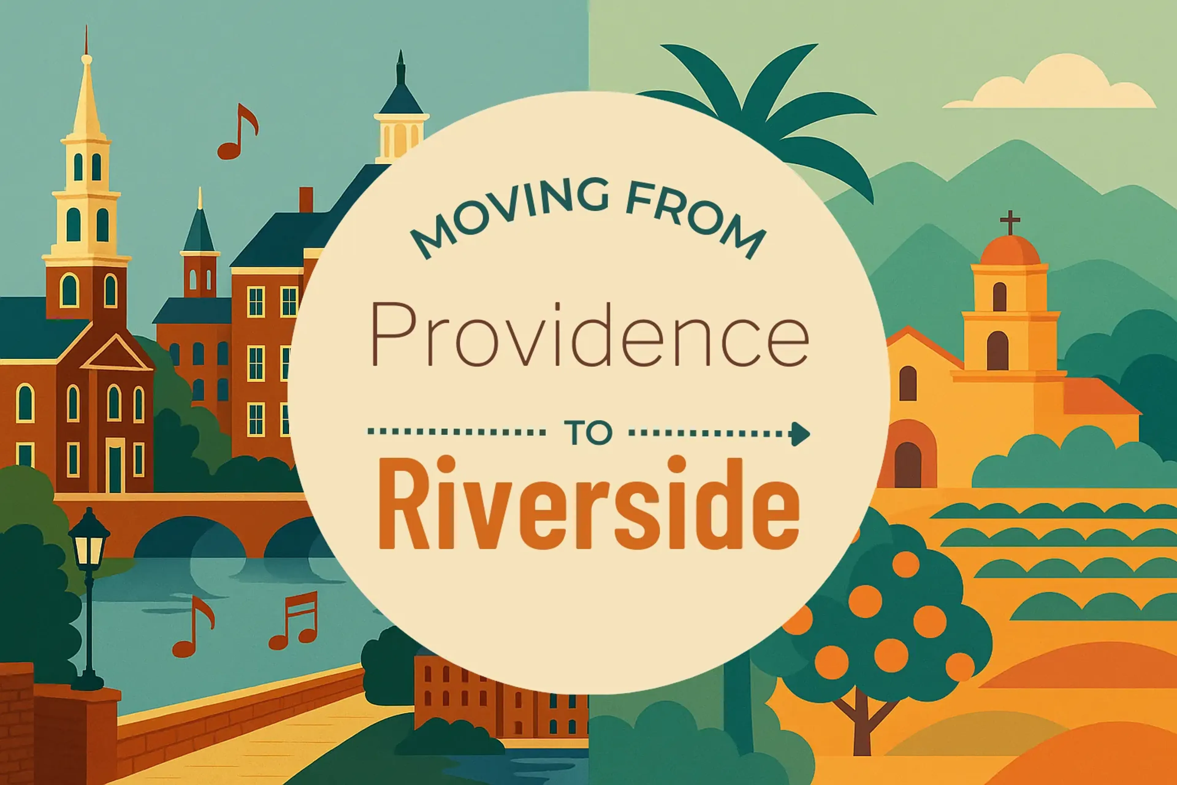 Side-by-side comparison of Providence to Riverside moving companies