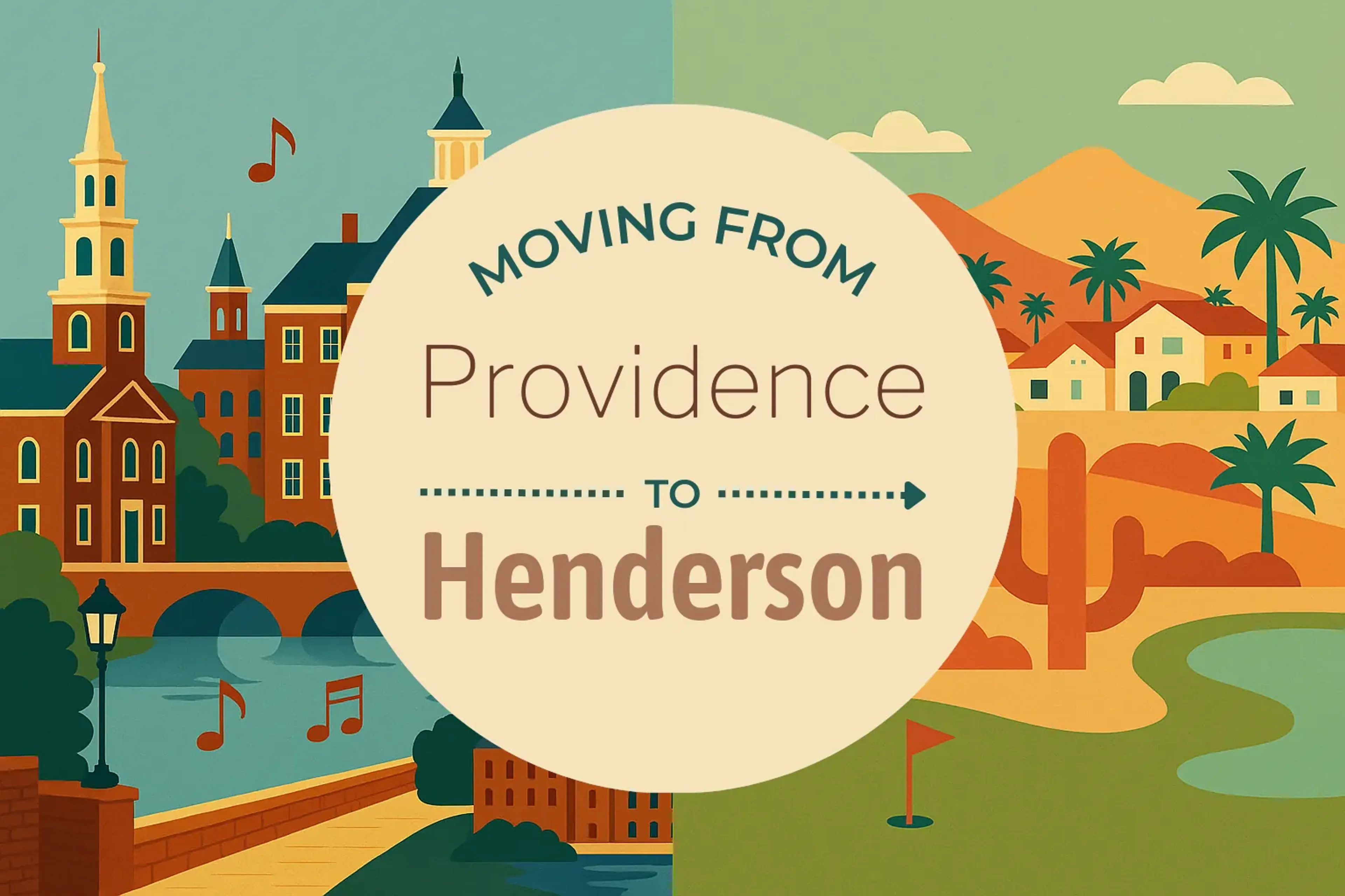 Side-by-side comparison of Providence to Henderson moving companies