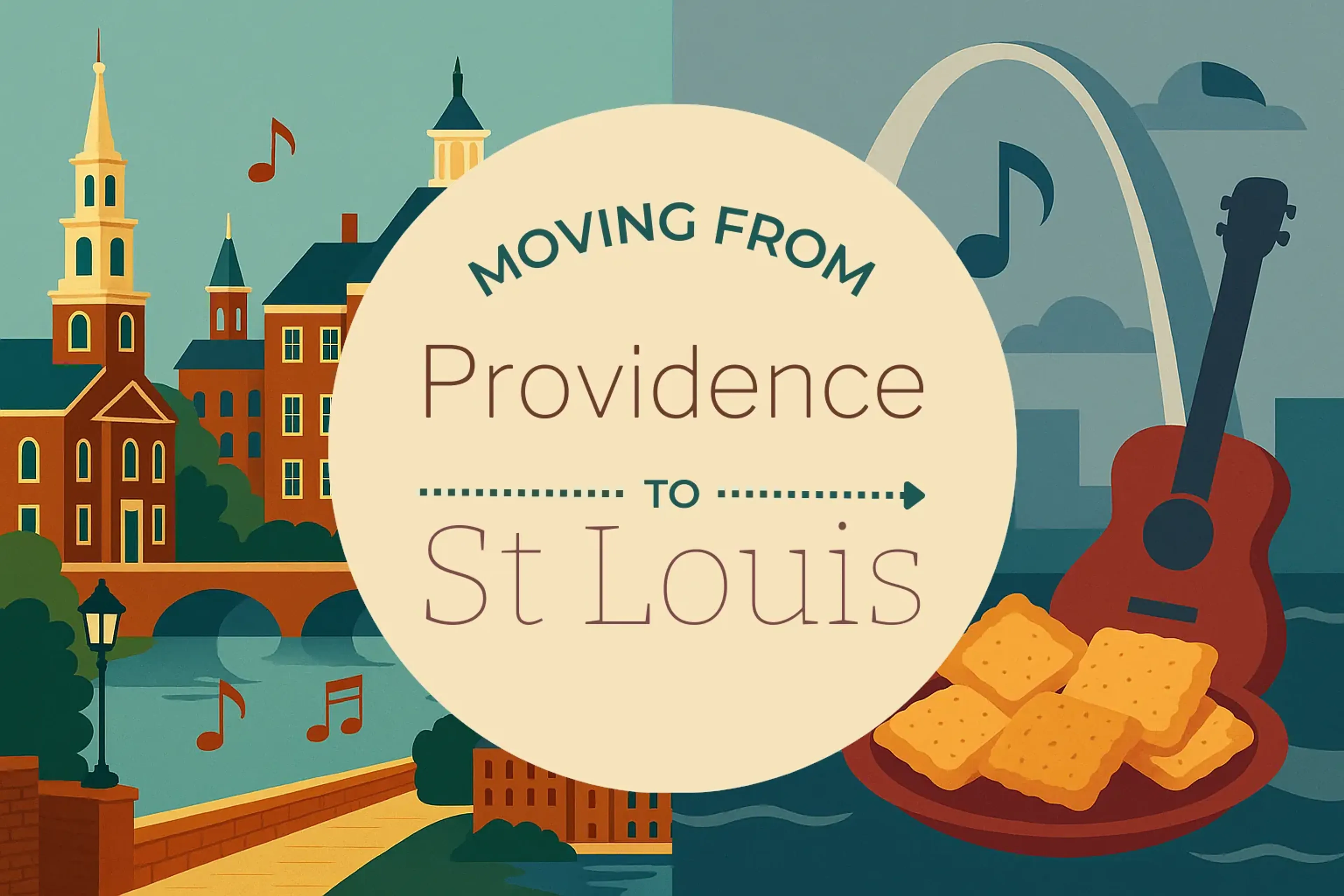 Side-by-side comparison of Providence to St. Louis moving companies