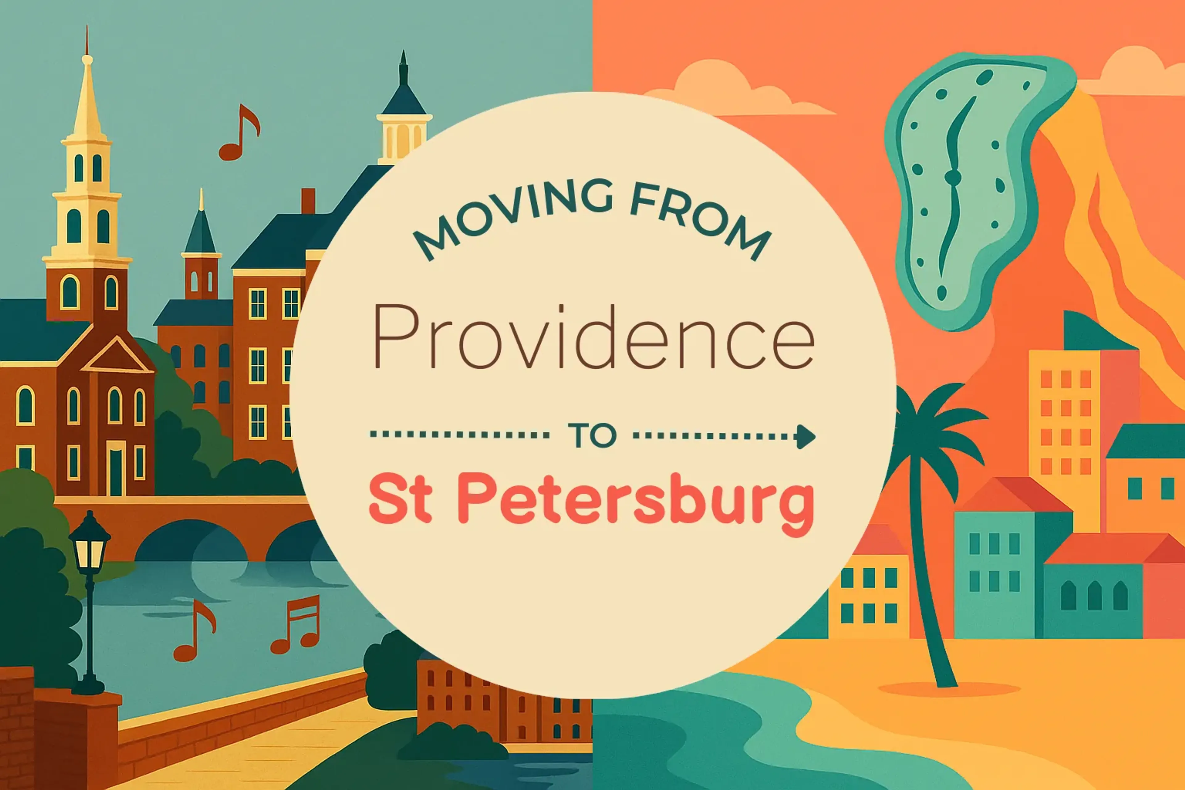 Side-by-side comparison of Providence to St. Petersburg moving companies