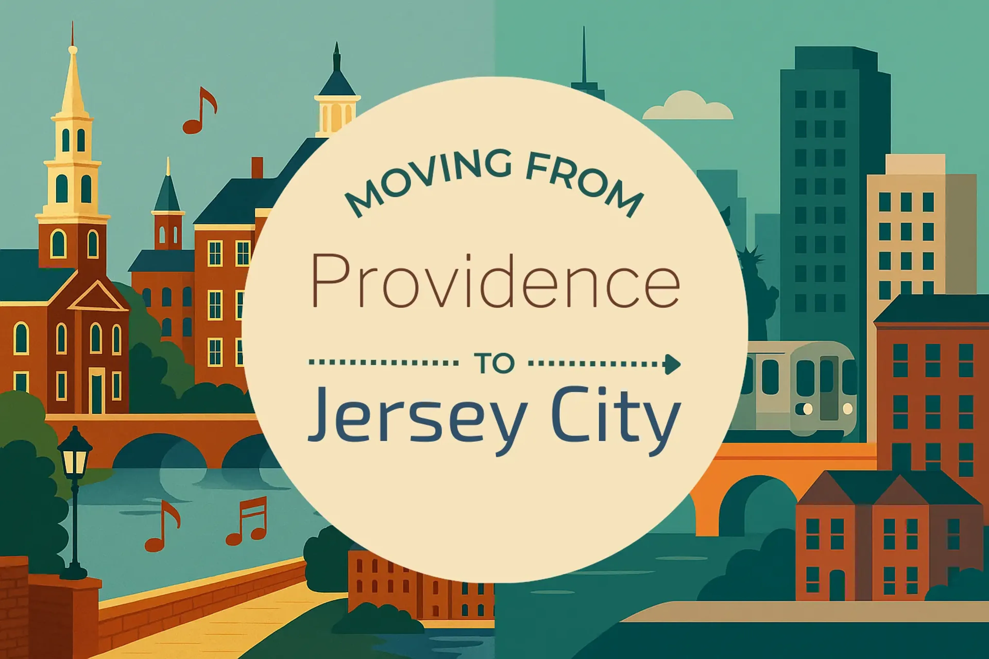 Side-by-side comparison of Providence to Jersey City moving companies