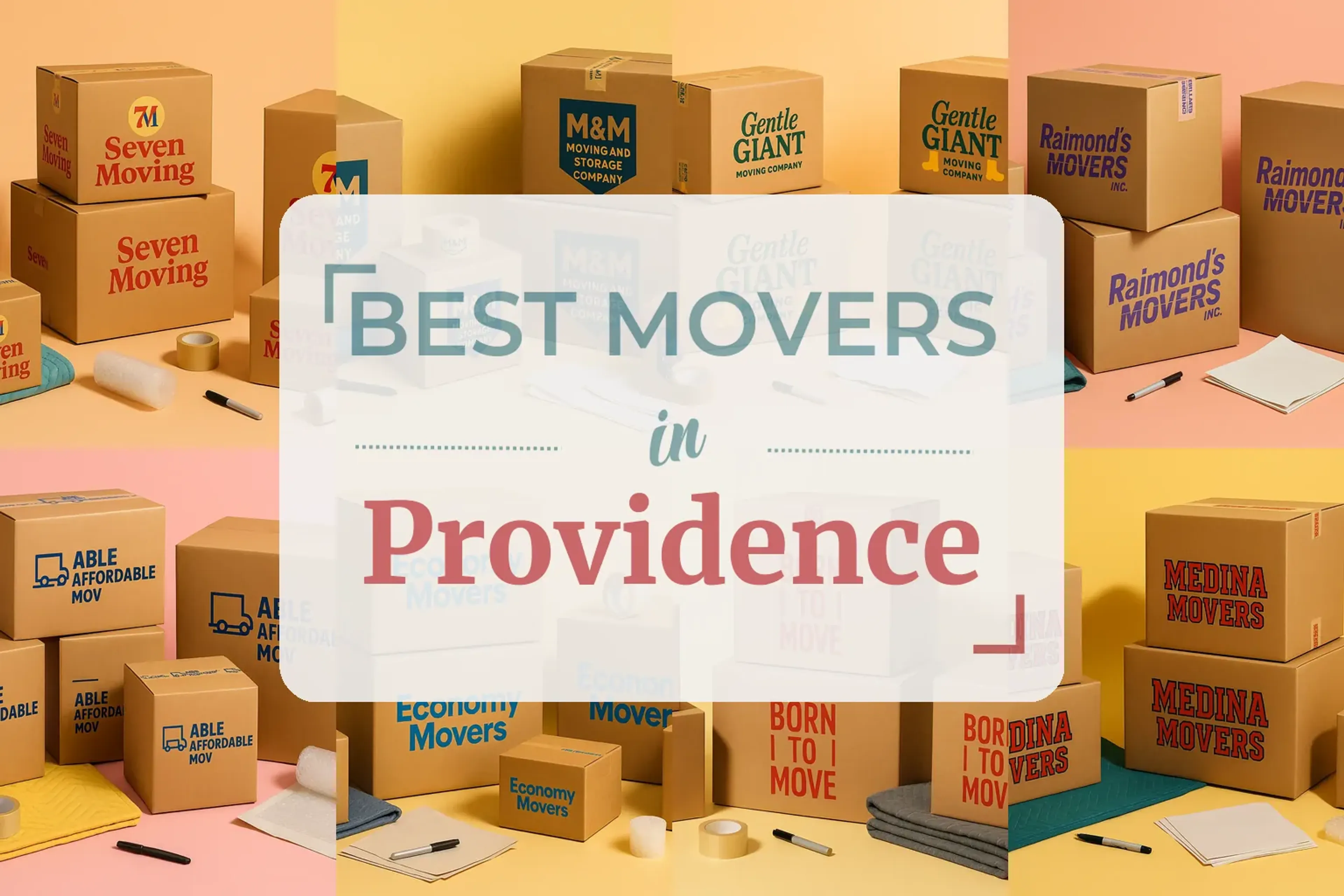 Side-by-side comparison of Providence moving companies