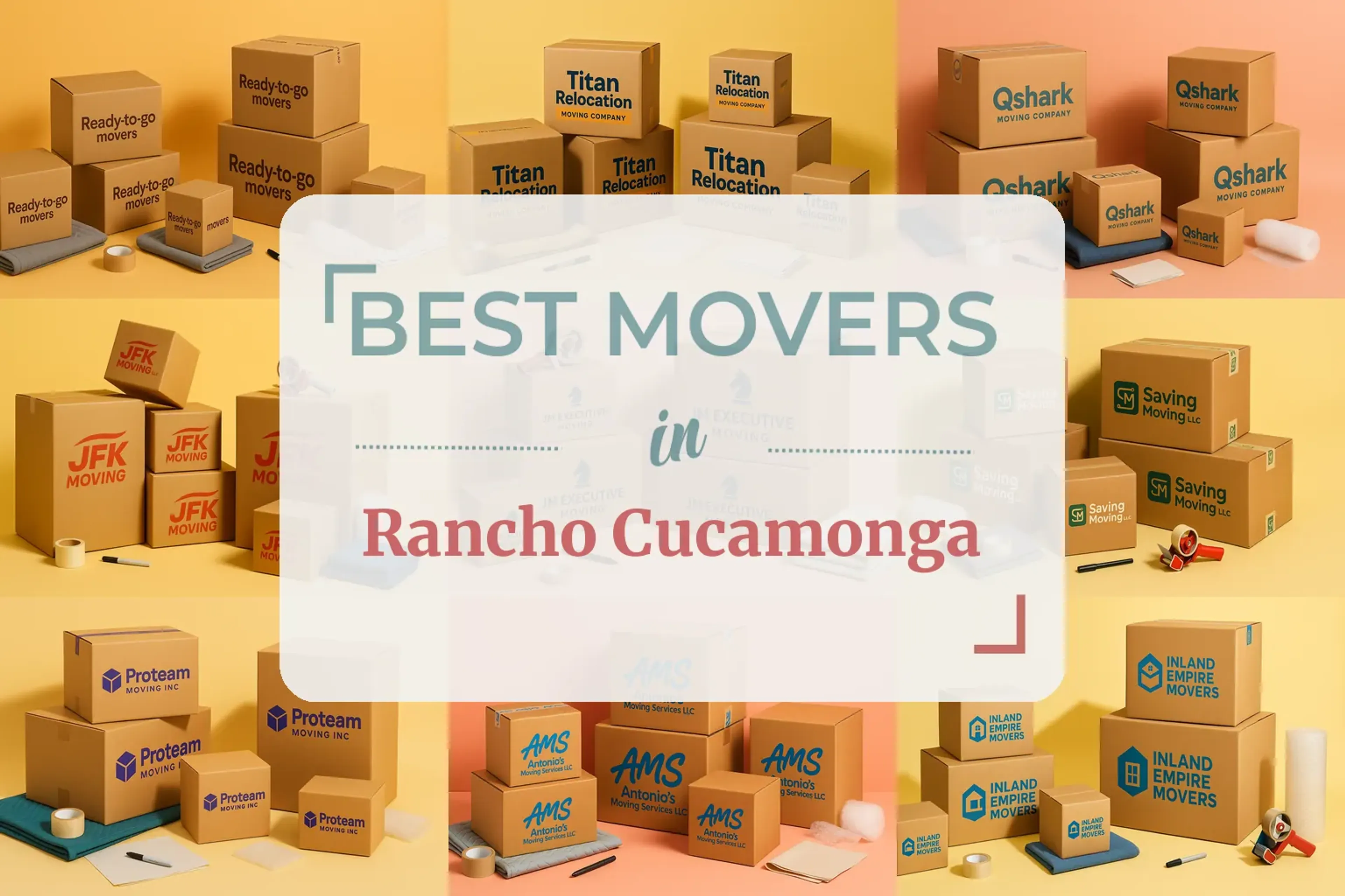 Side-by-side comparison of Rancho Cucamonga moving companies