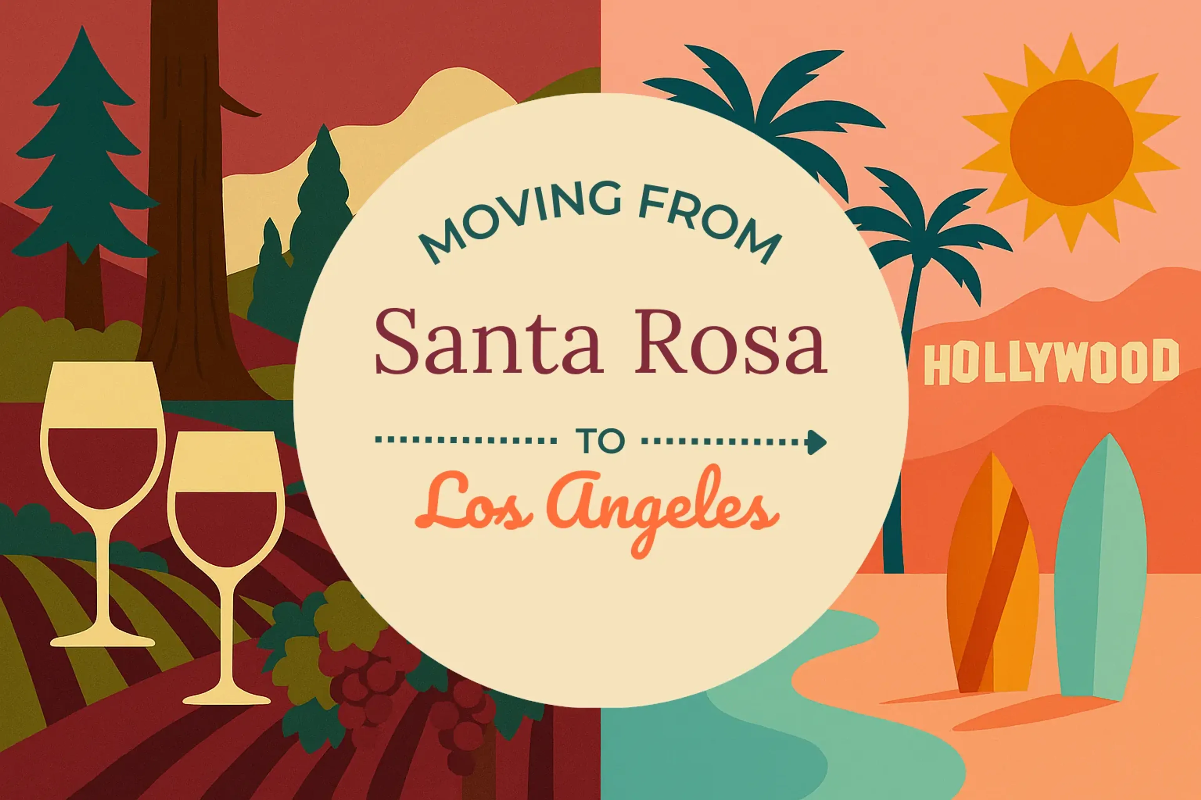 Santa Rosa to Los Angeles featured image