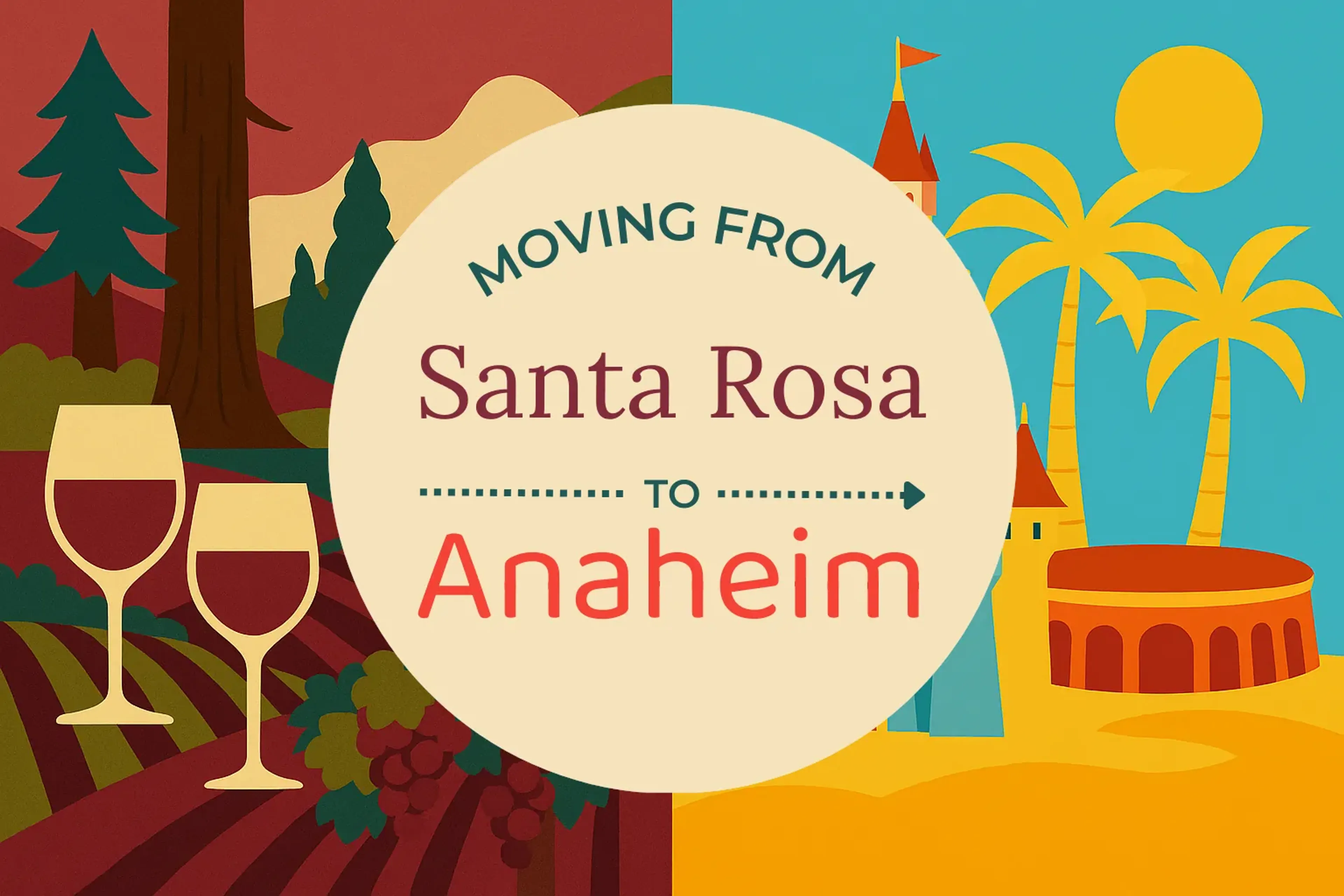 Santa Rosa to Anaheim featured image