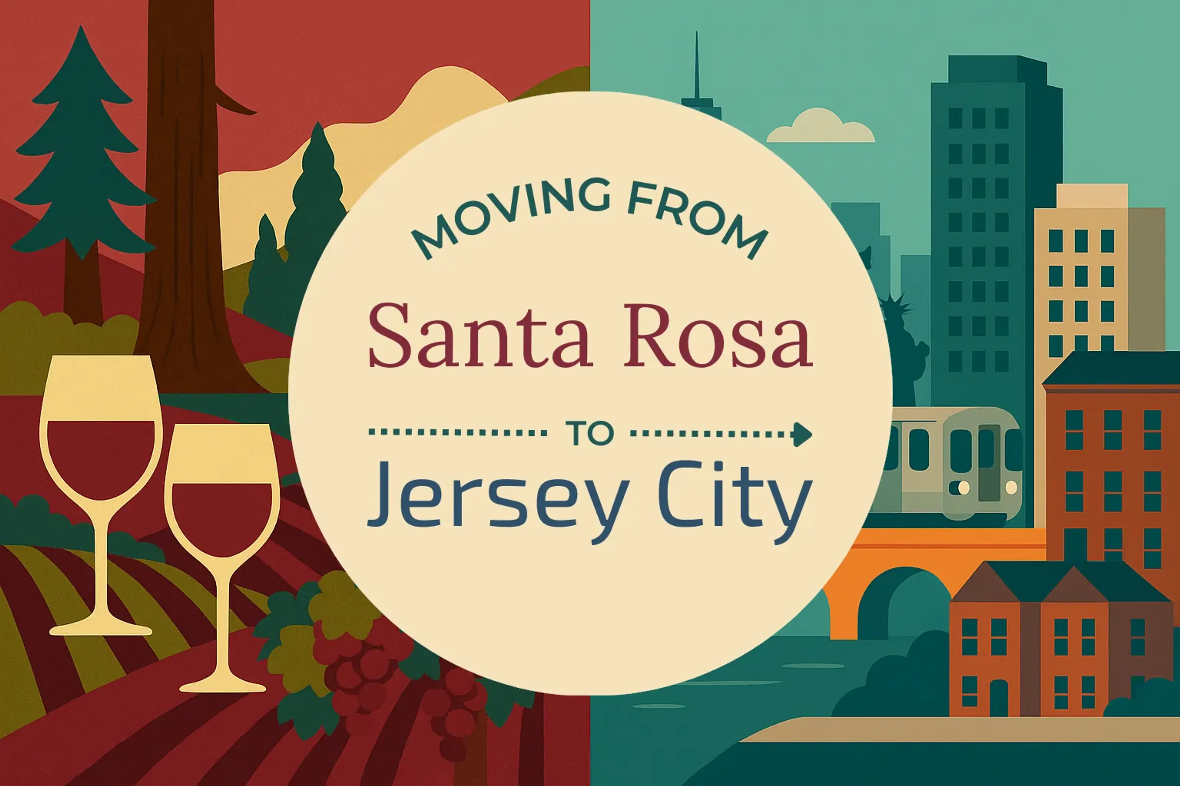Side-by-side comparison of Santa Rosa to Jersey City moving companies