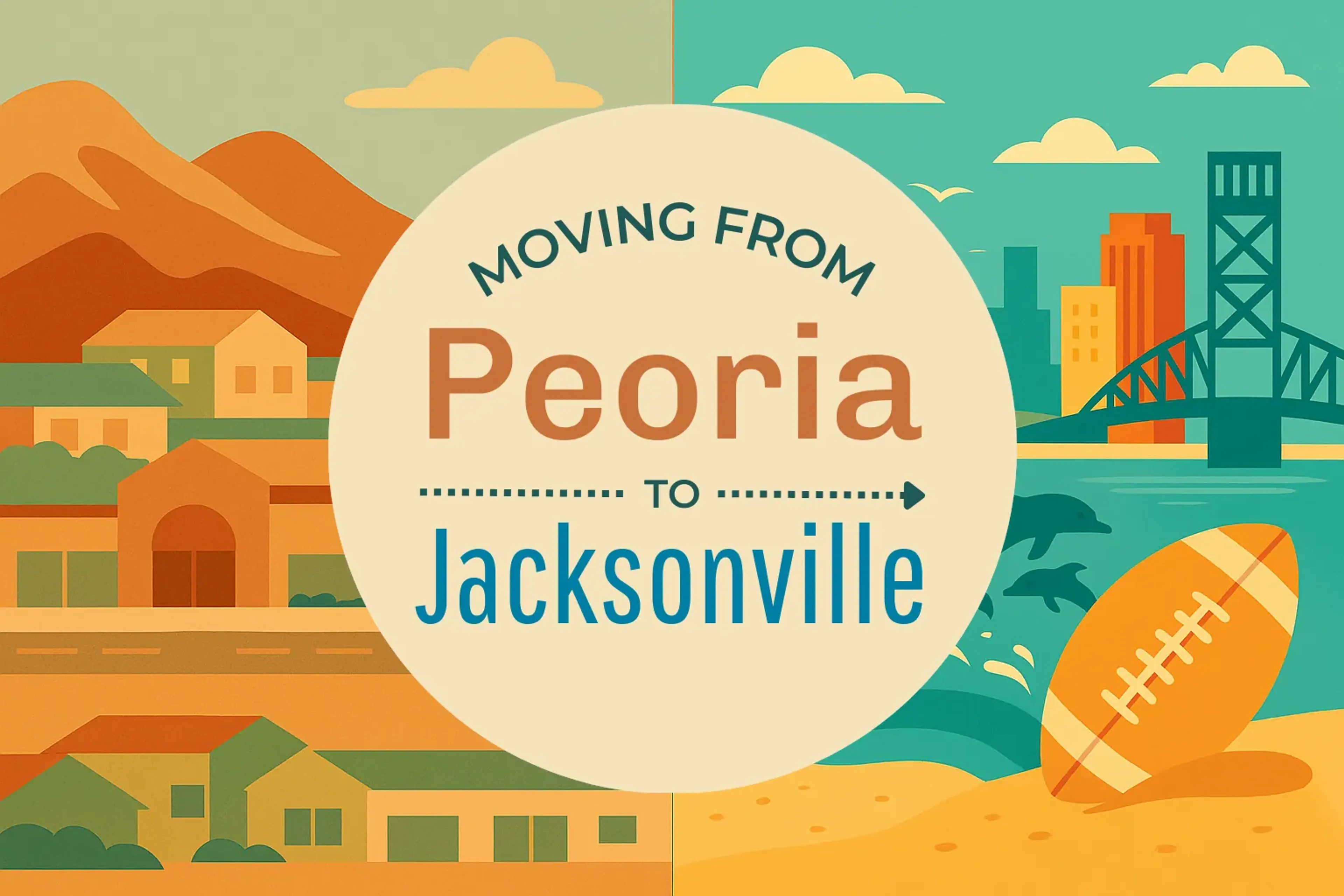Side-by-side comparison of Peoria to Jacksonville moving companies