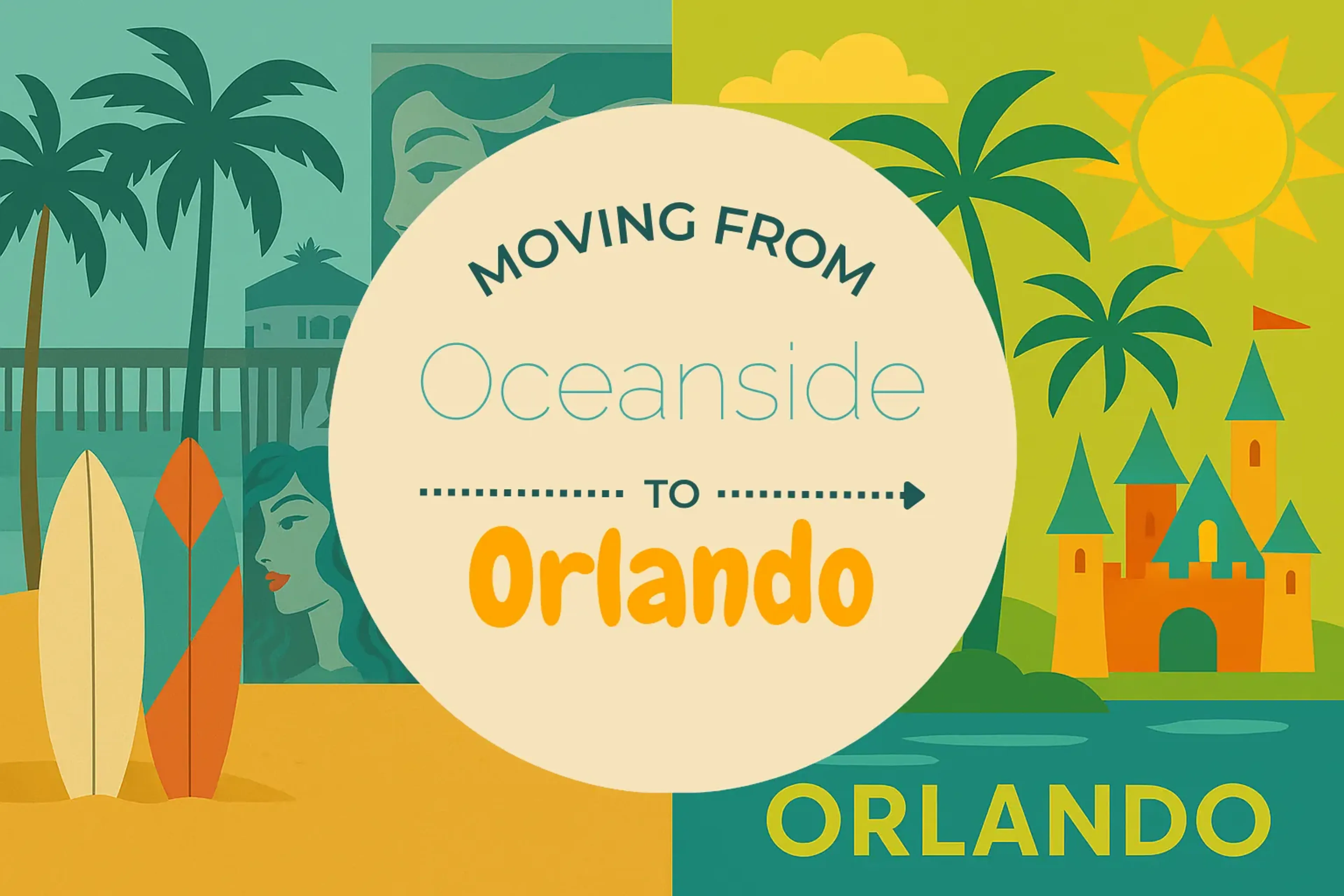 Side-by-side comparison of Oceanside to Orlando moving companies