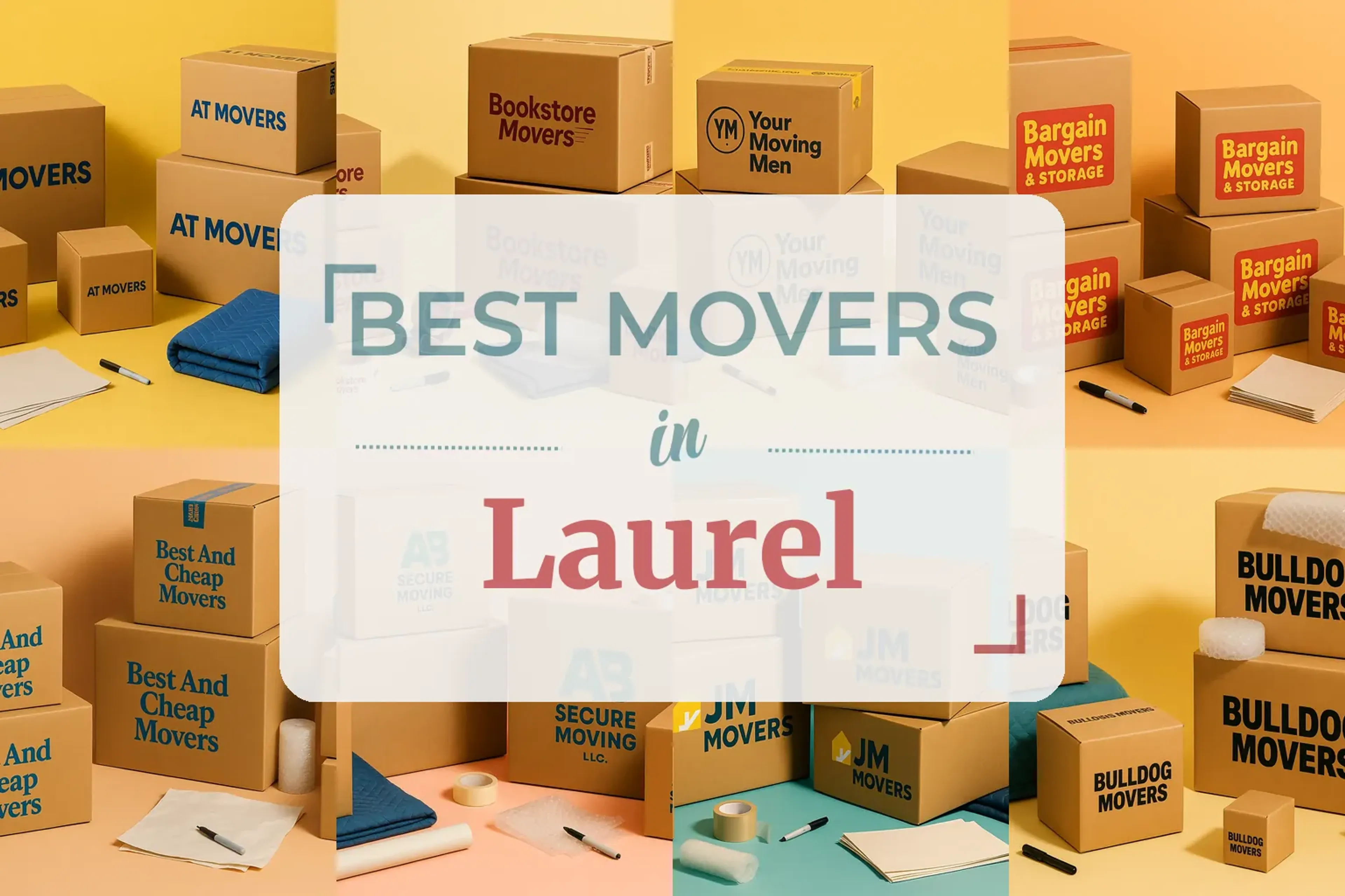 Side-by-side comparison of Laurel moving companies