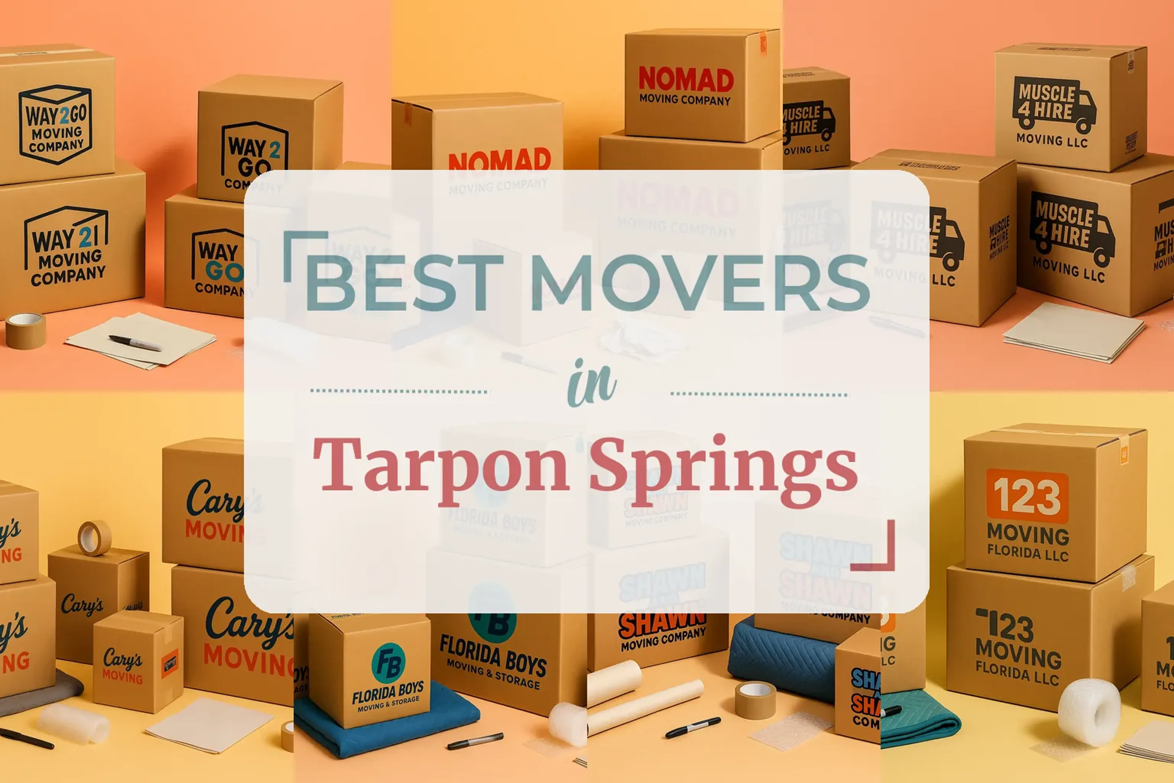 Side-by-side comparison of Tarpon Springs moving companies