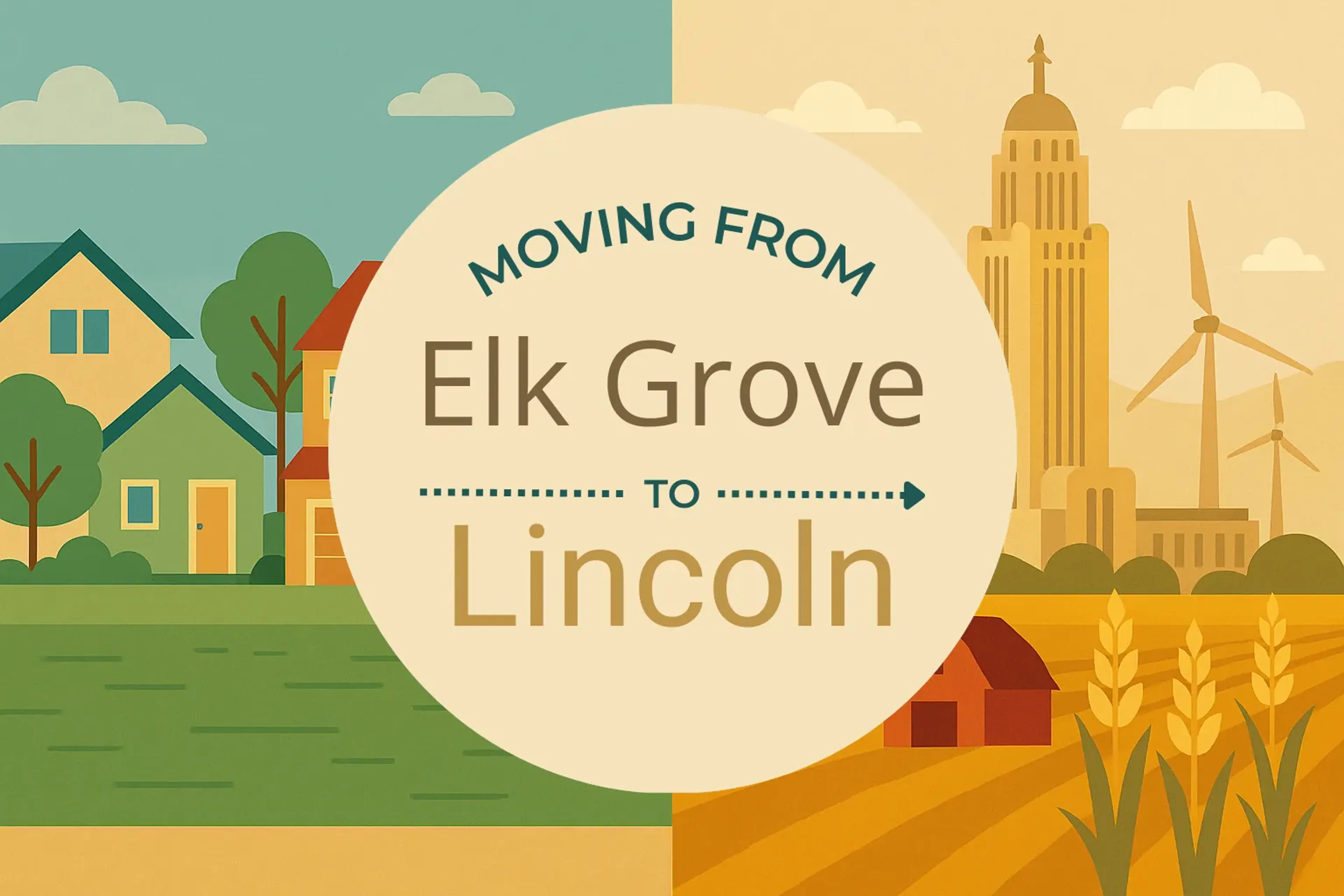 Side-by-side comparison of Elk Grove to Lincoln moving companies