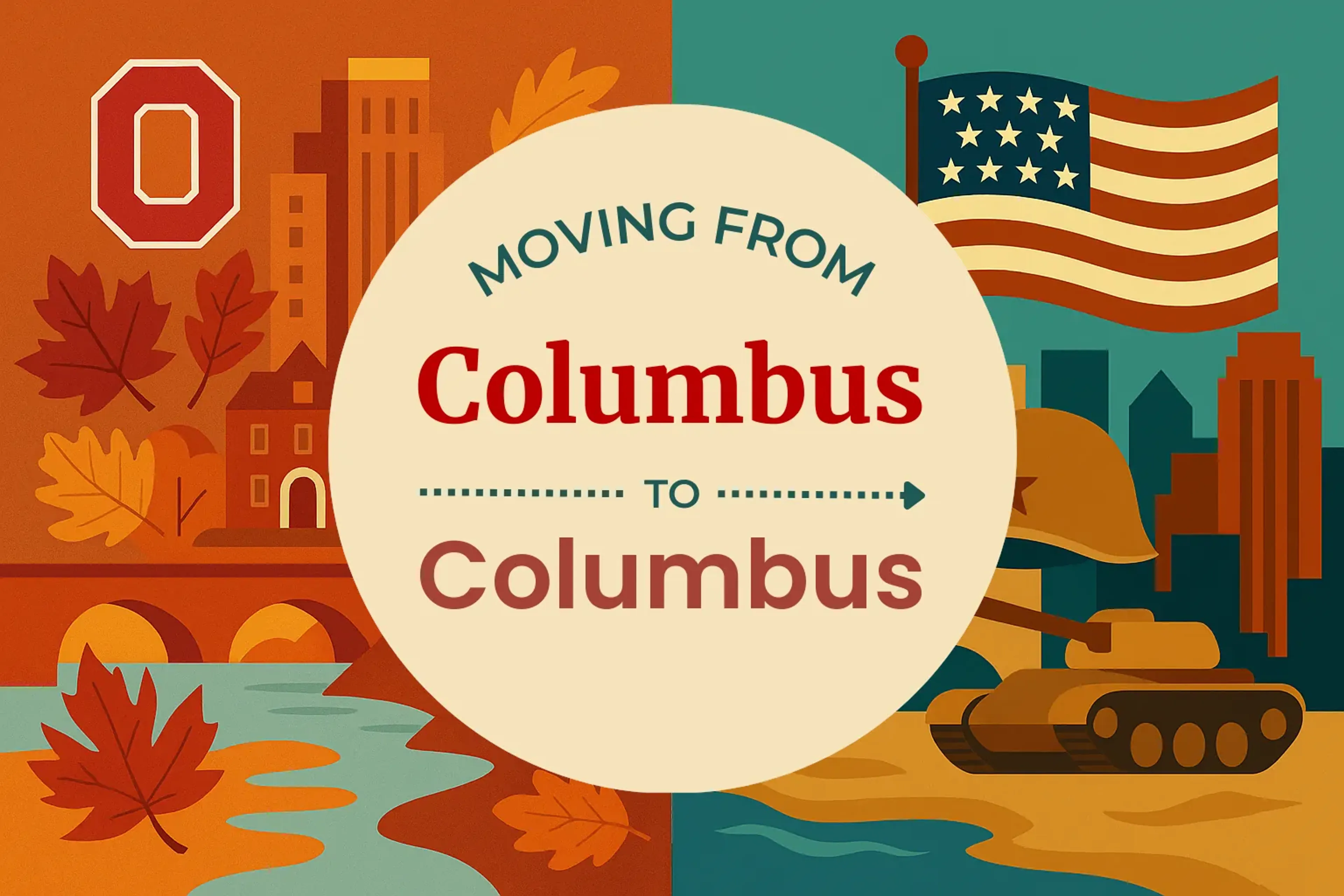 Side-by-side comparison of Columbus to Columbus moving companies