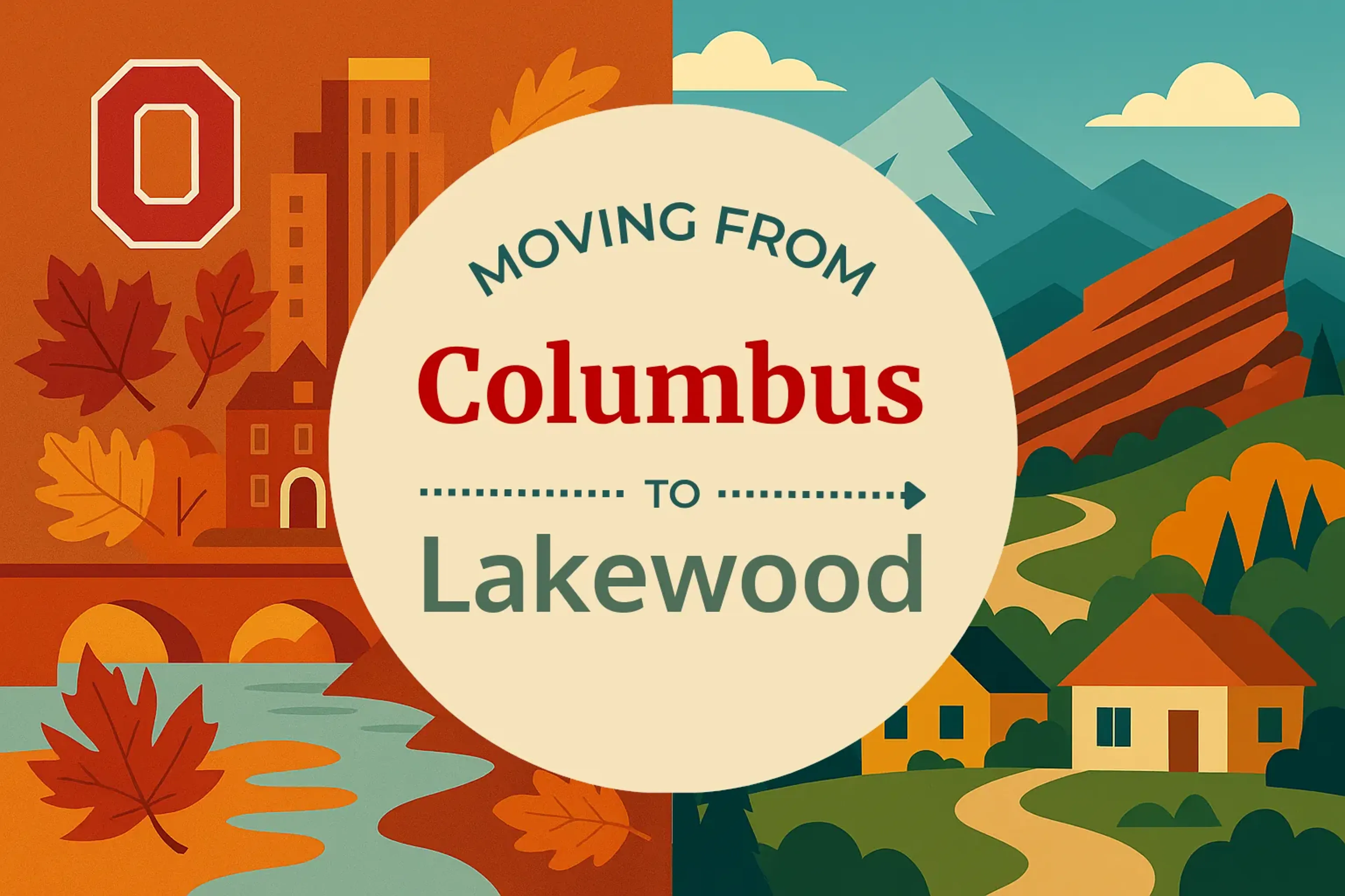 Side-by-side comparison of Columbus to Lakewood moving companies