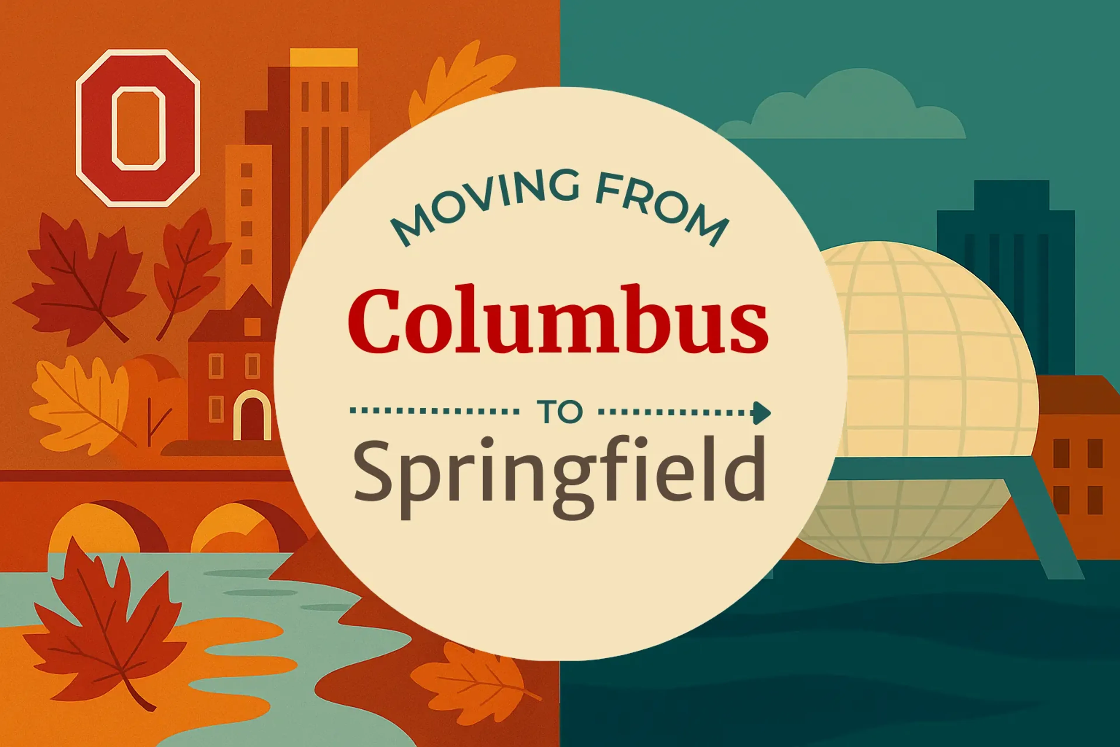 Side-by-side comparison of Columbus to Springfield moving companies